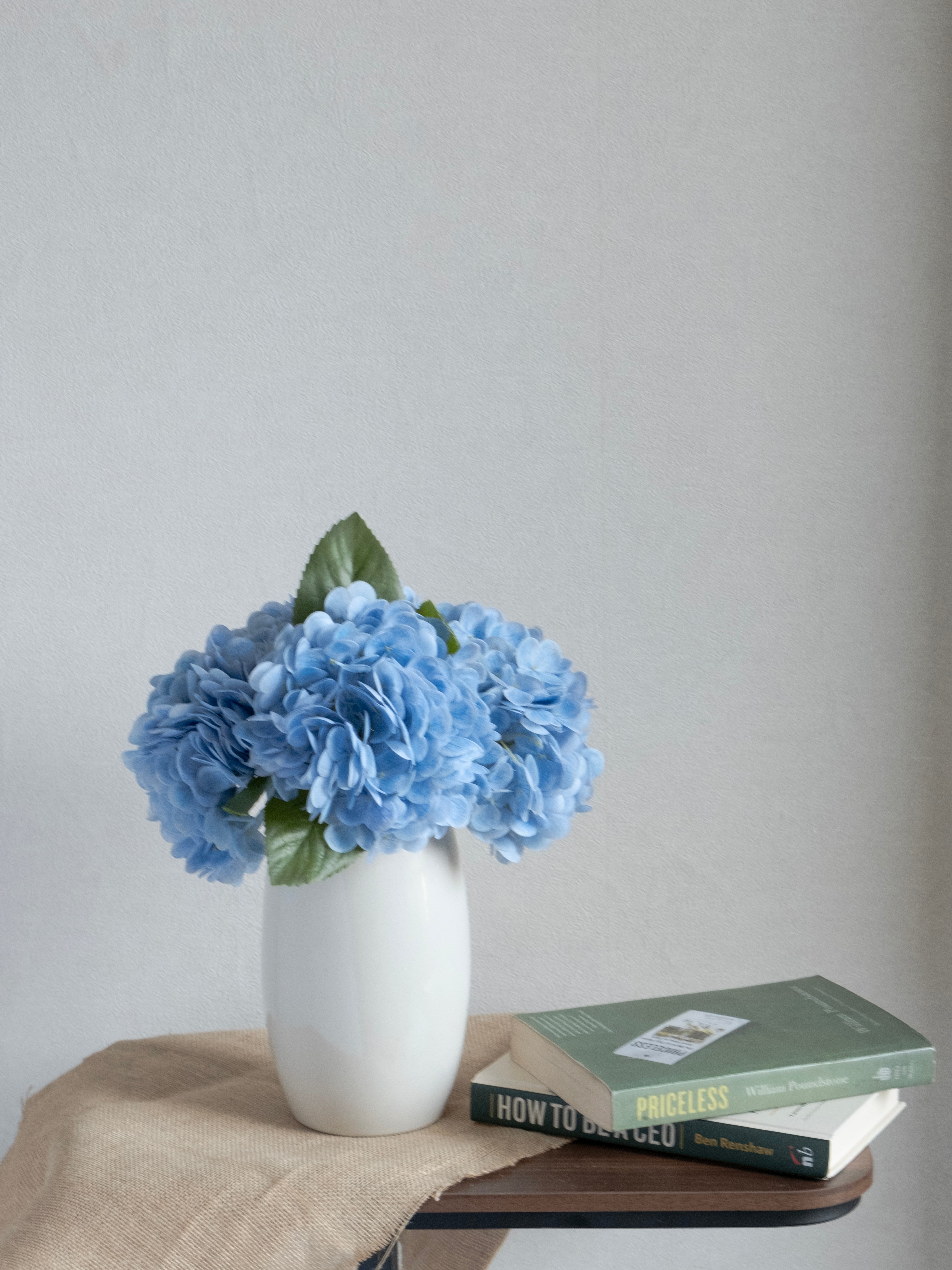 Artificial Hydrangea Flower Stems (Set of 2)