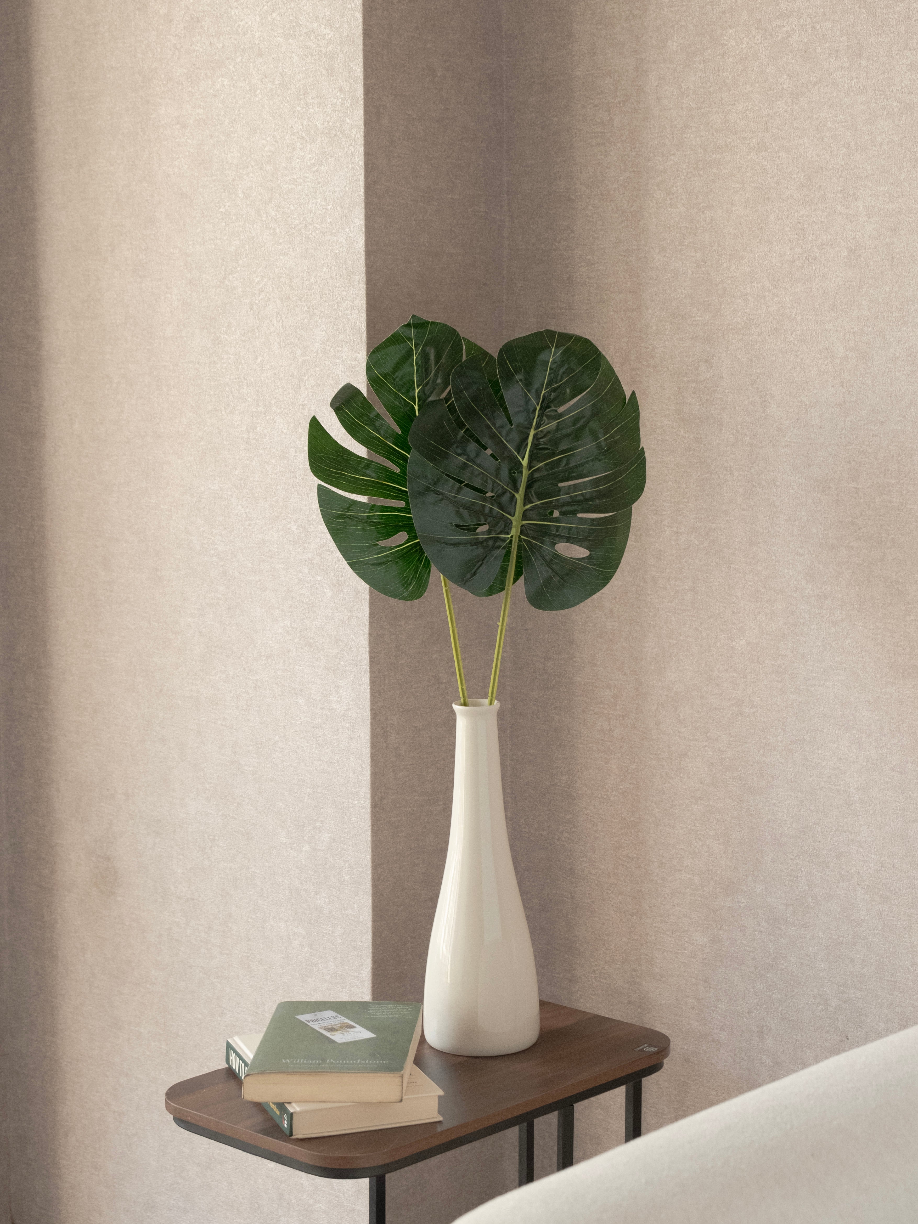 Artificial Small Monstera sticks (Set of 2)