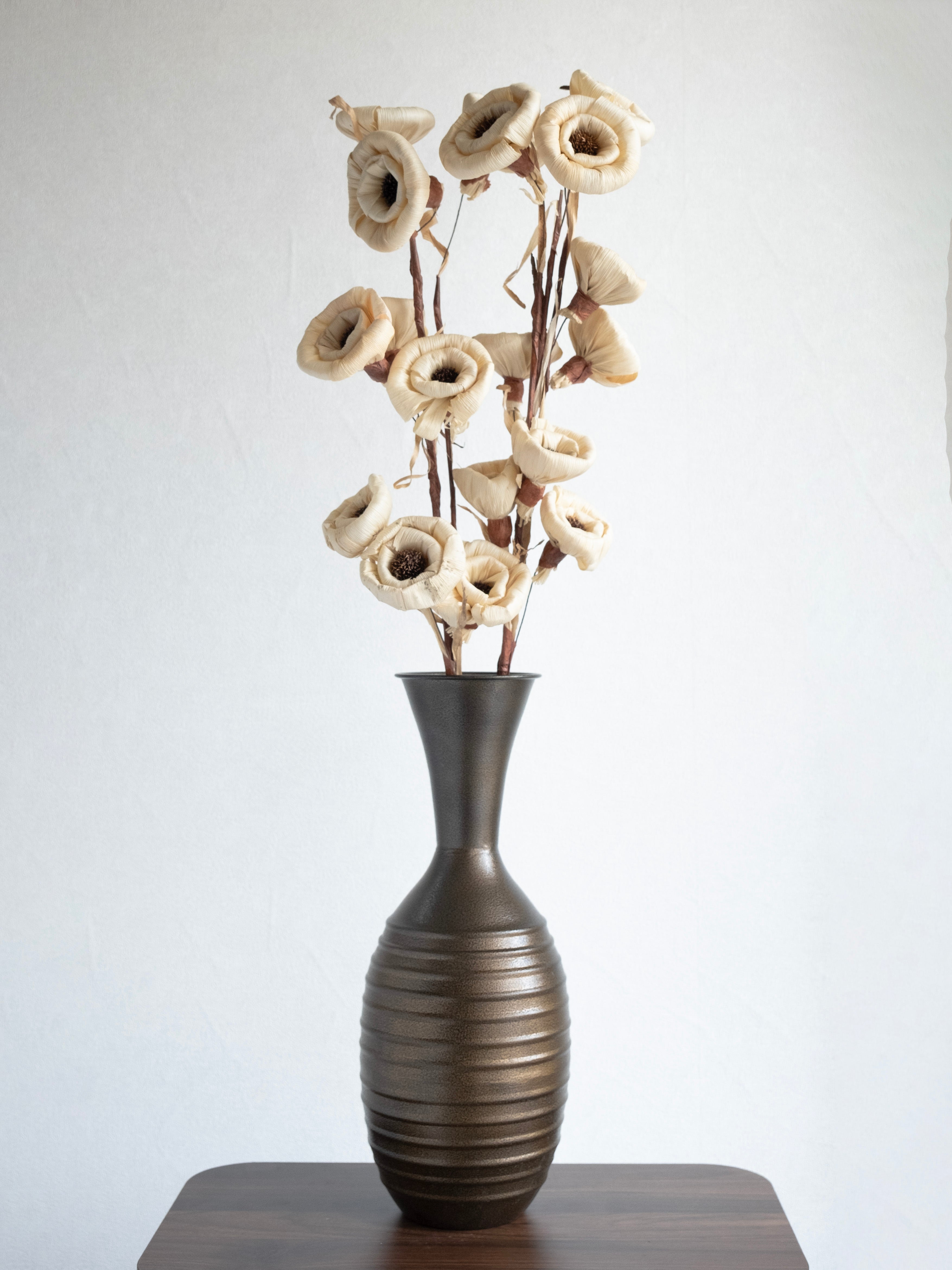 Natural Dried Maize Flower Sticks – Pack of 3