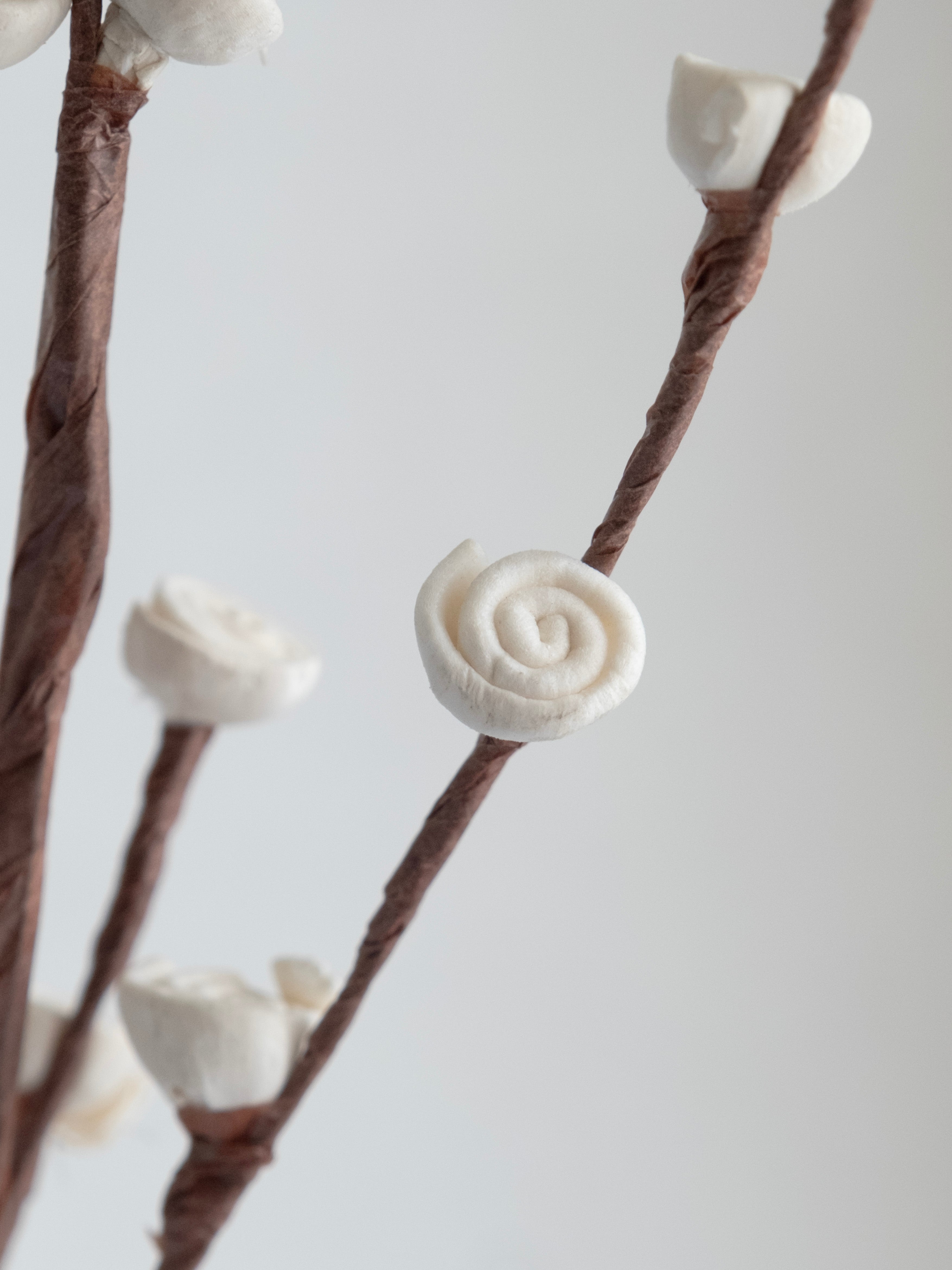 Natural Dried Decorative Twig Stems – Pack of 3