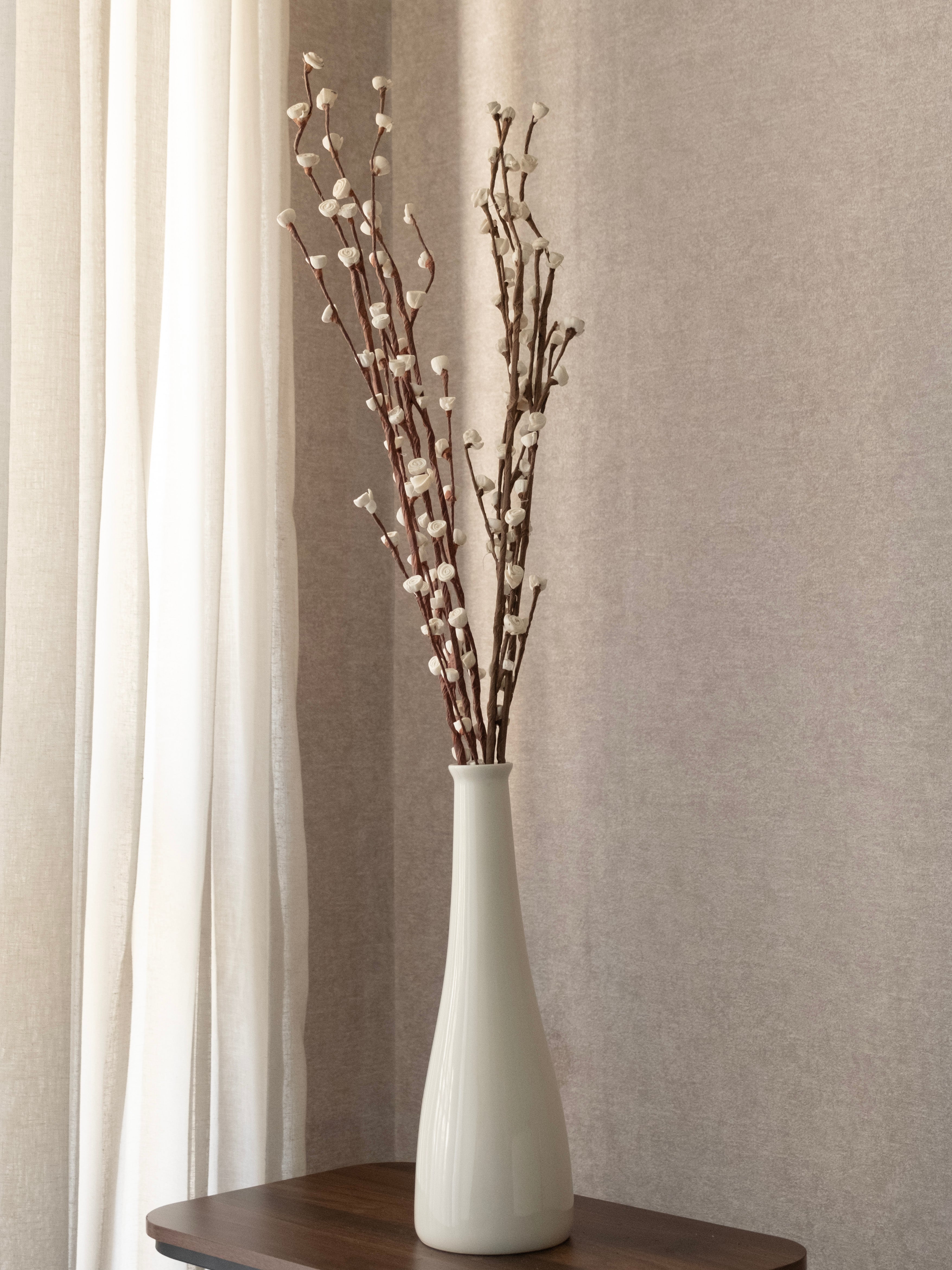 Natural Dried Decorative Twig Stems – Pack of 3