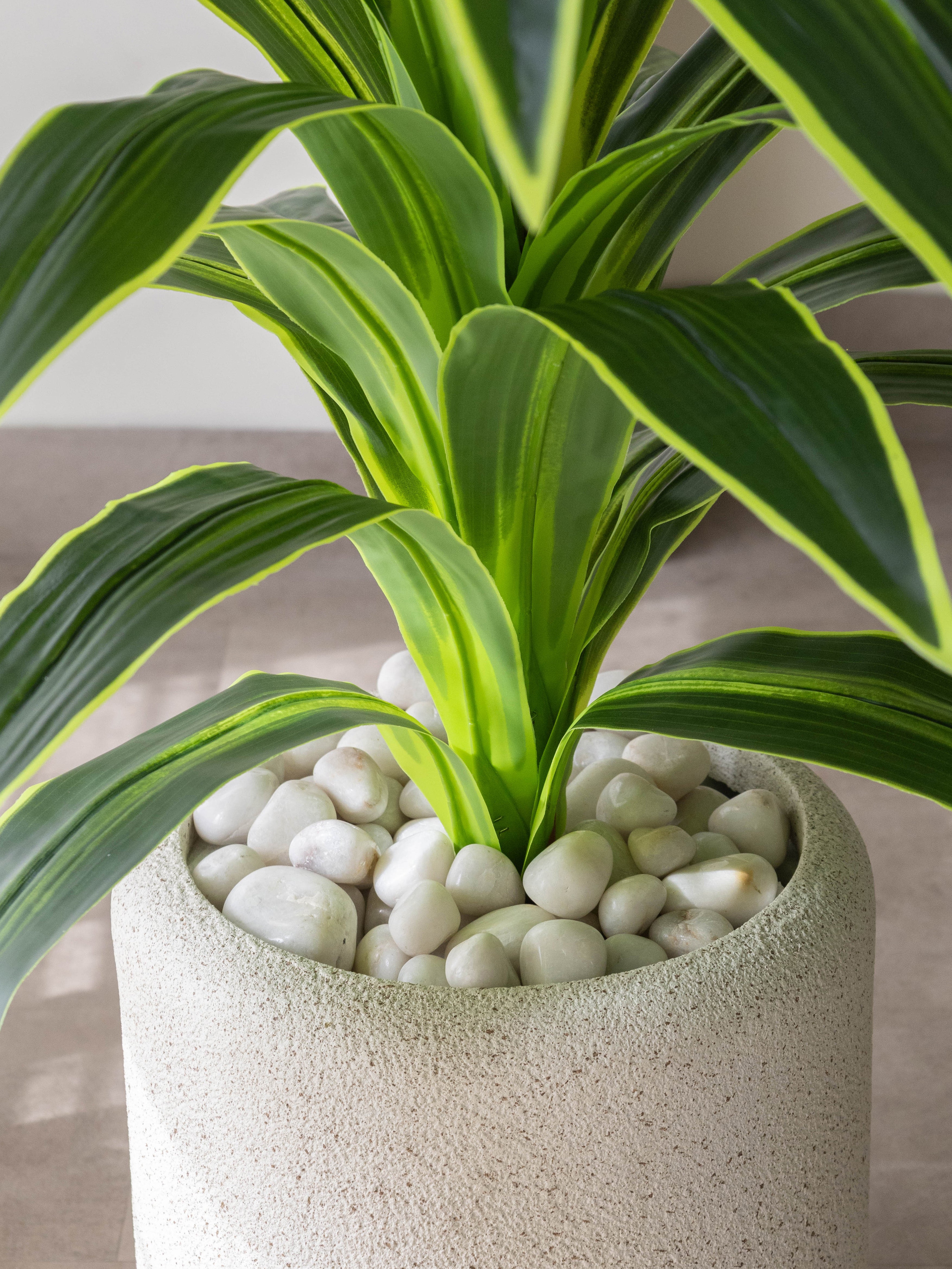 Artificial Variegated Dracaena Plant 4ft
