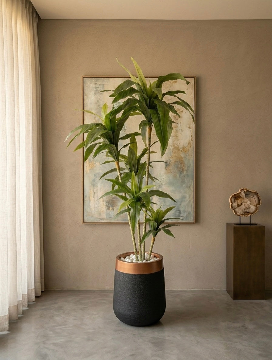 Artificial Green Dracaena Plant 5.2ft