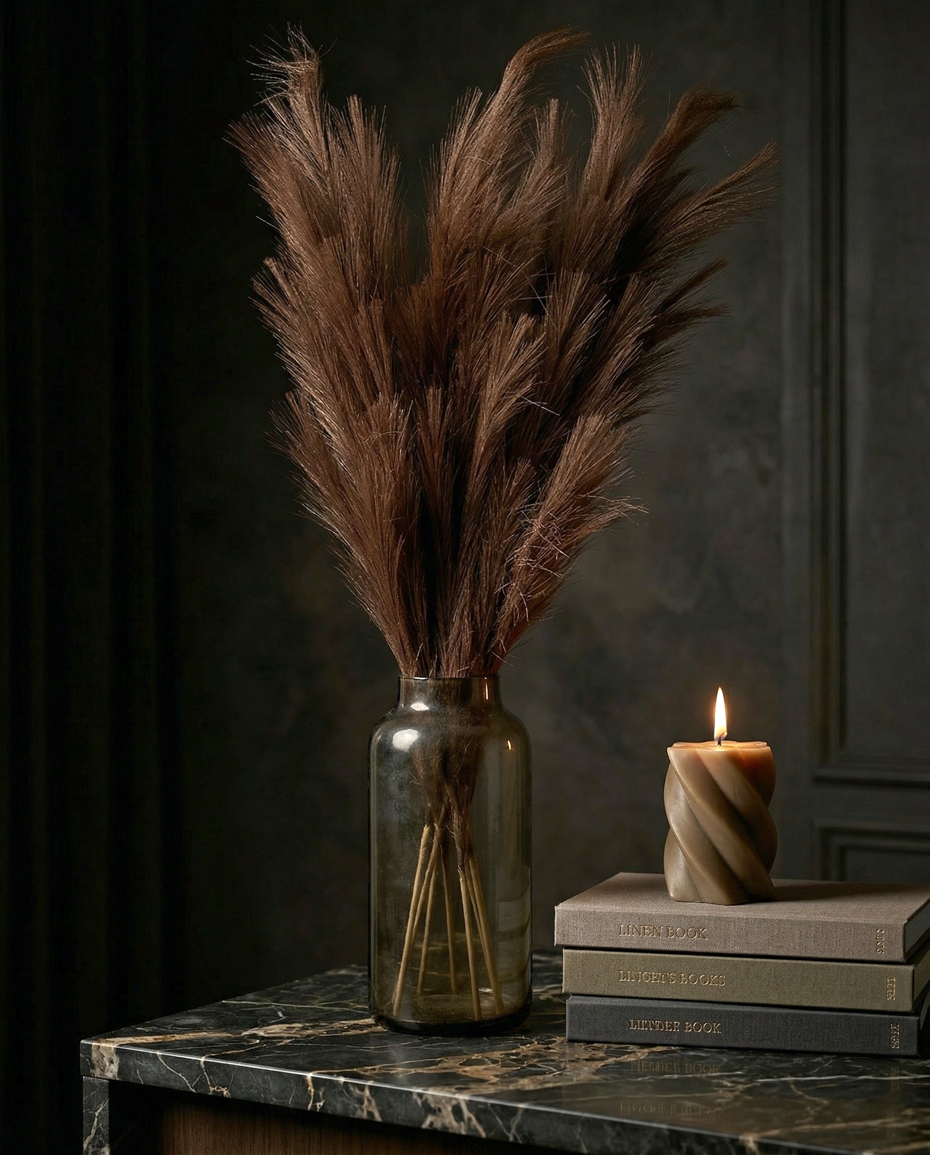Artificial Pampas Grass stick 117cm