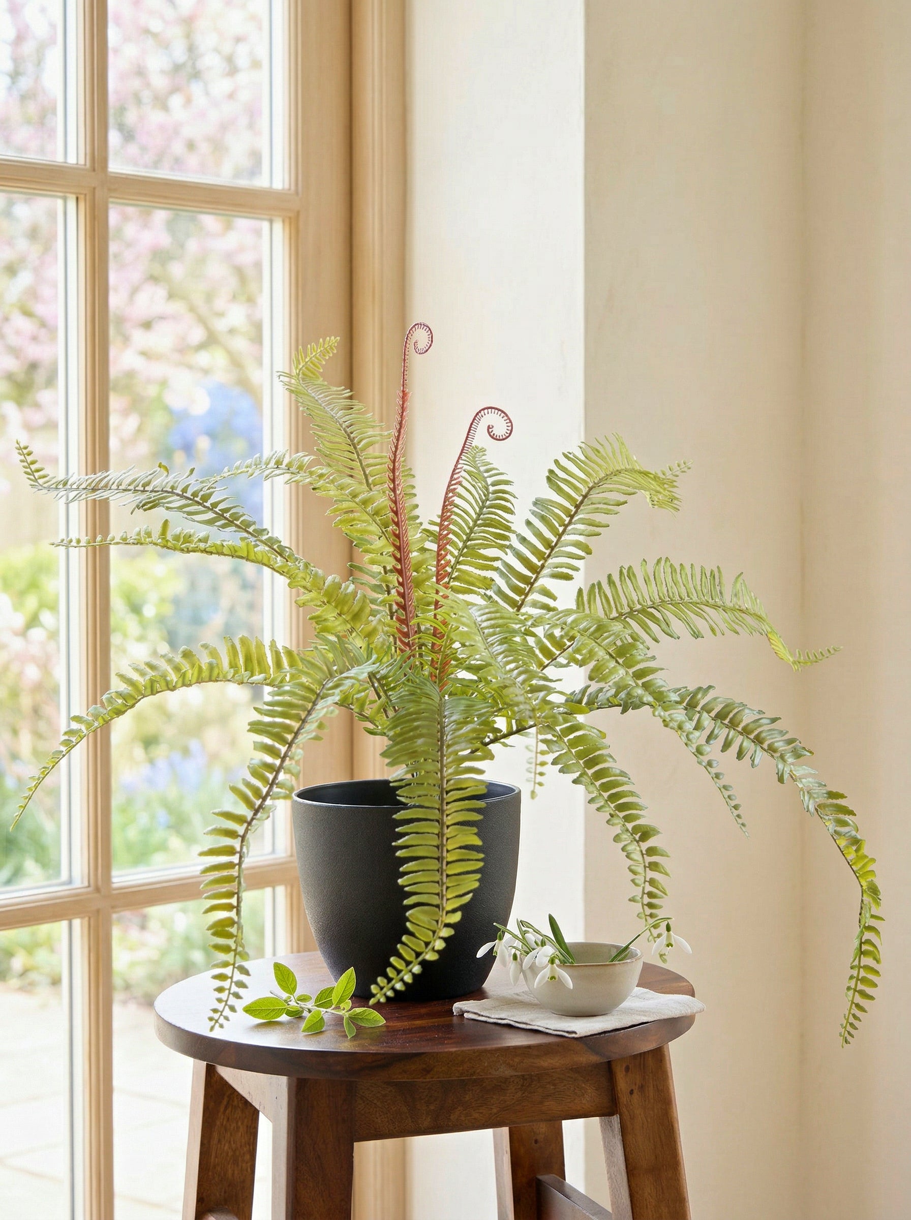 Artificial Fern Leaf Bunch 1.9ft