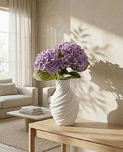 Artificial Lavender PU Hydrangea Flower Stem
