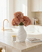 Artificial PU Hydrangea Flower Stem