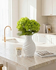 Artificial Green PU Hydrangea Flower Stem