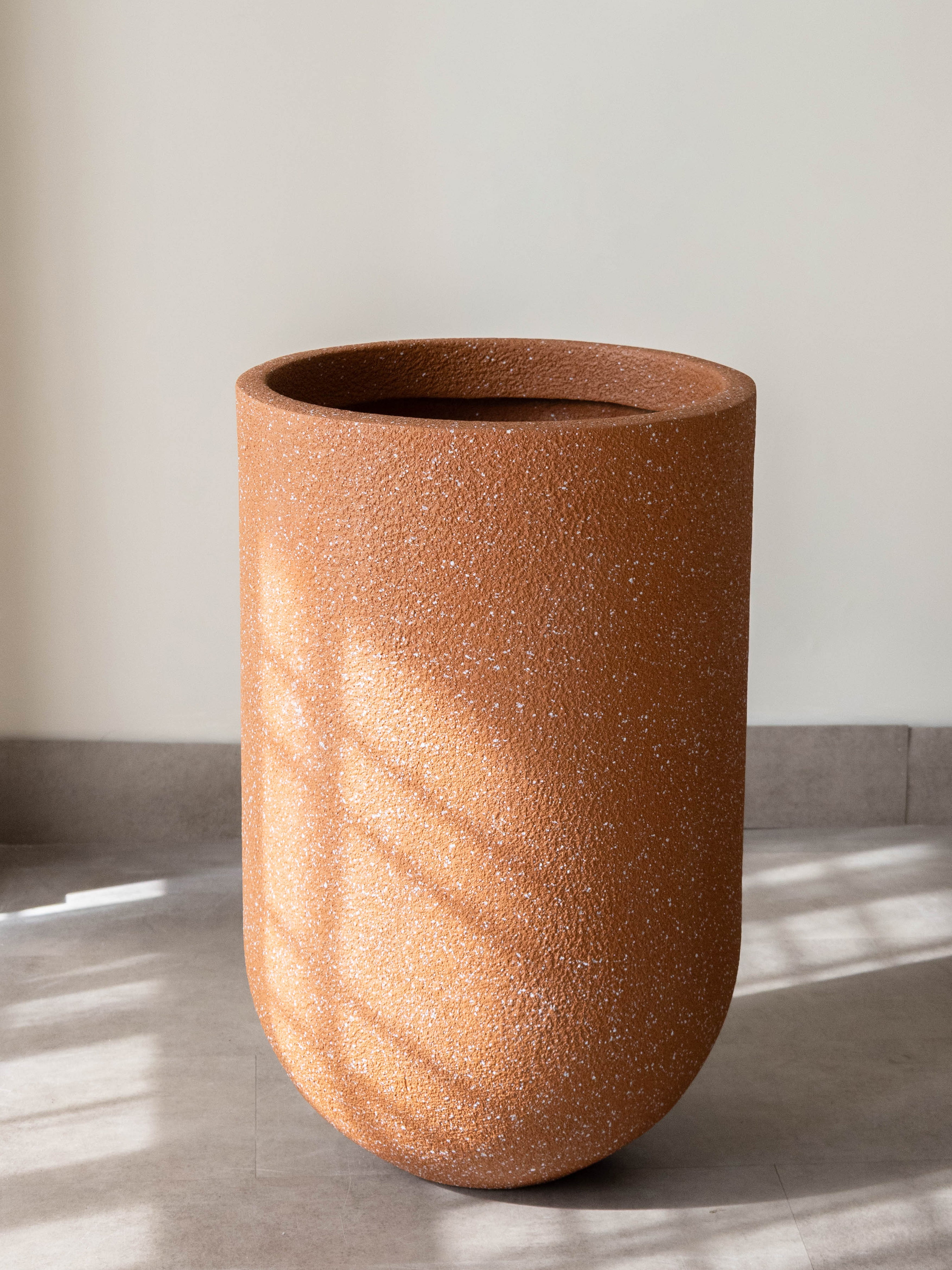 Textured Terra Cylinder Planter