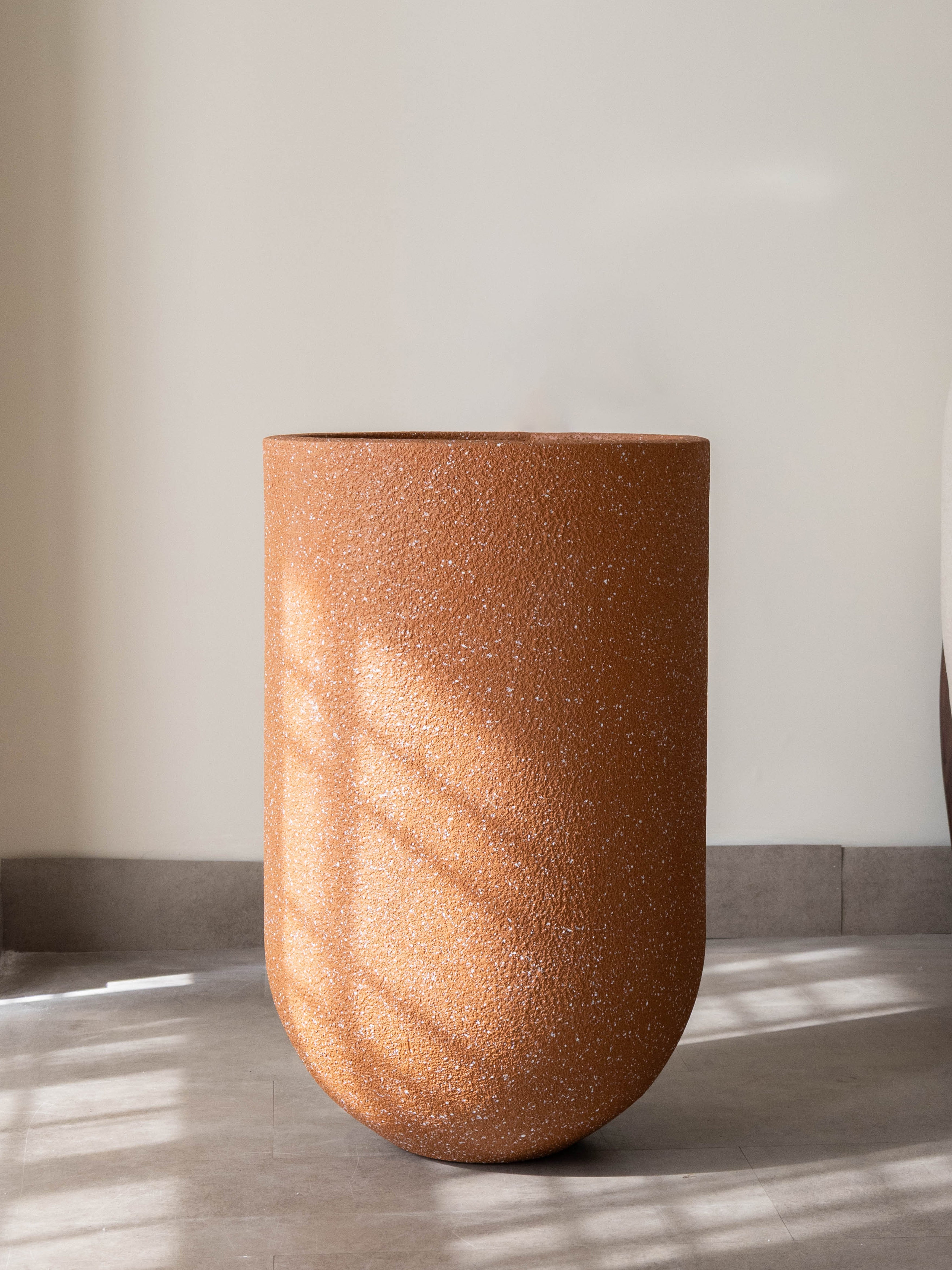 Textured Terra Cylinder Planter