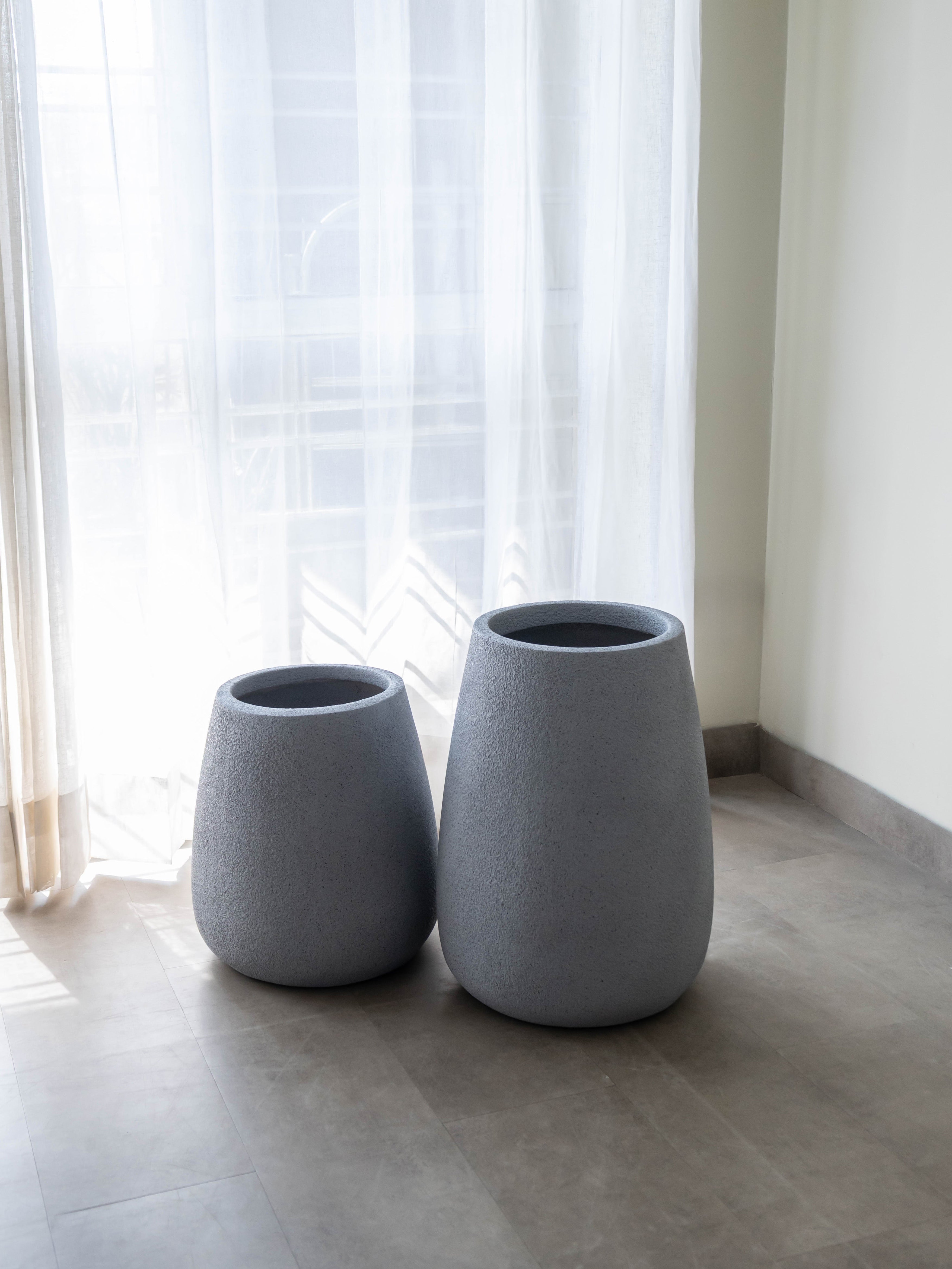 Luma Taper Planter – Blue