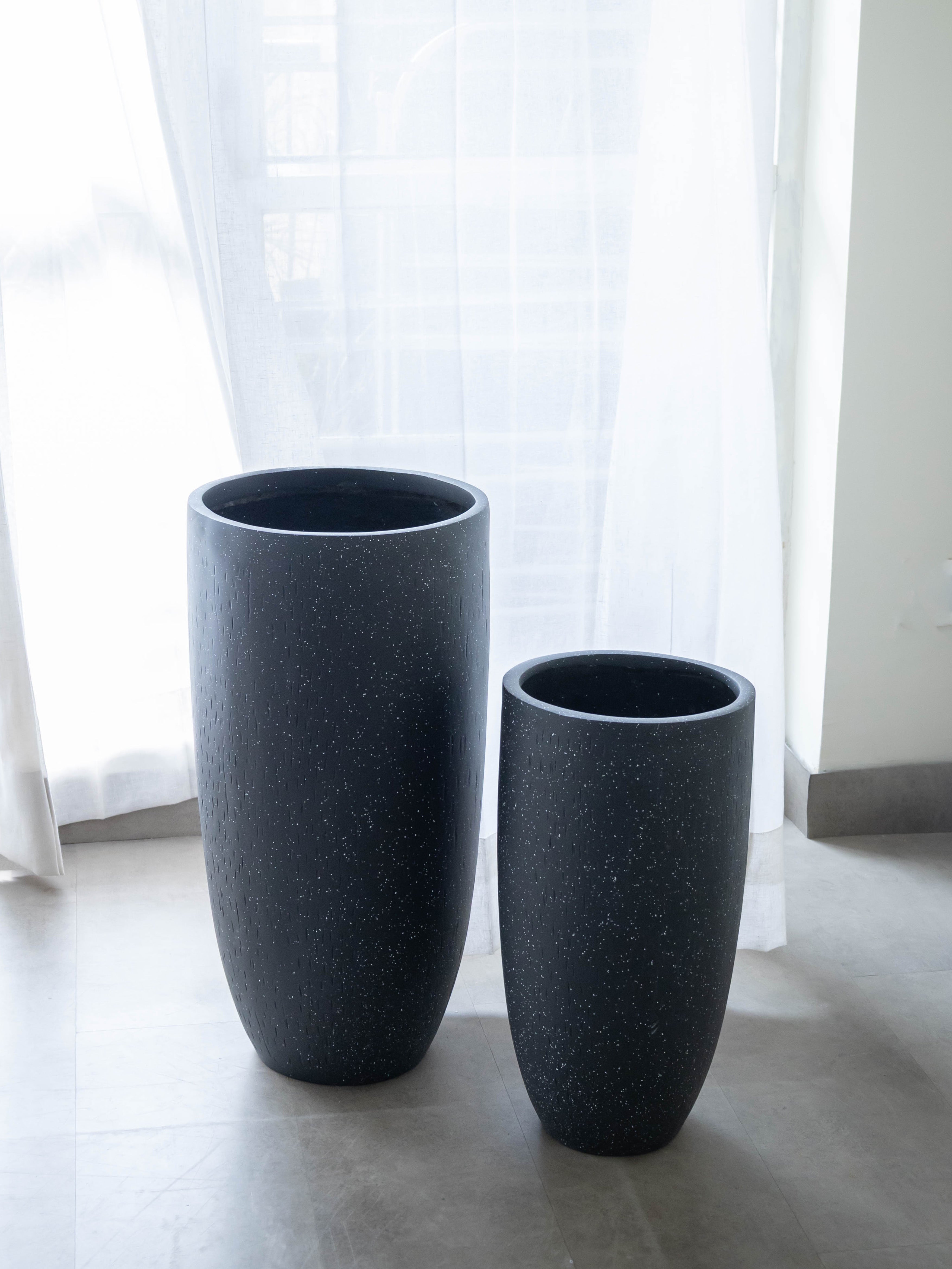 Soren Fiber Planter – Black