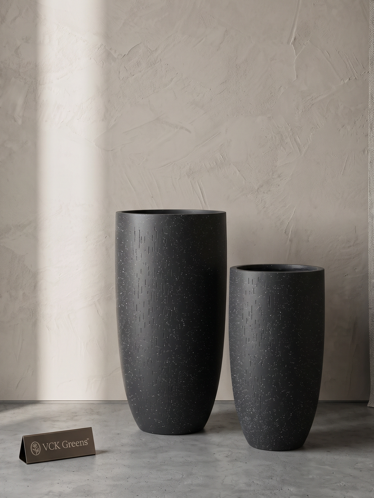 Soren Fiber Planter – Black