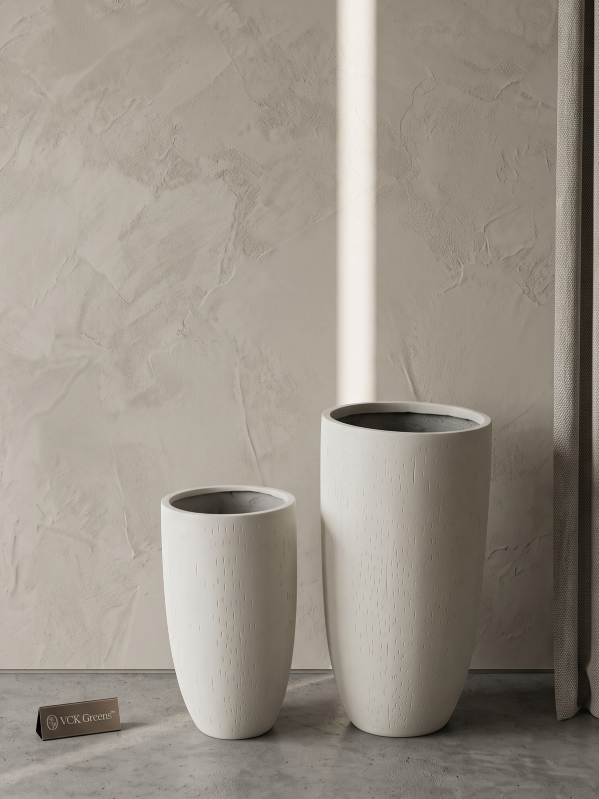 Soren Fiber Planter – White