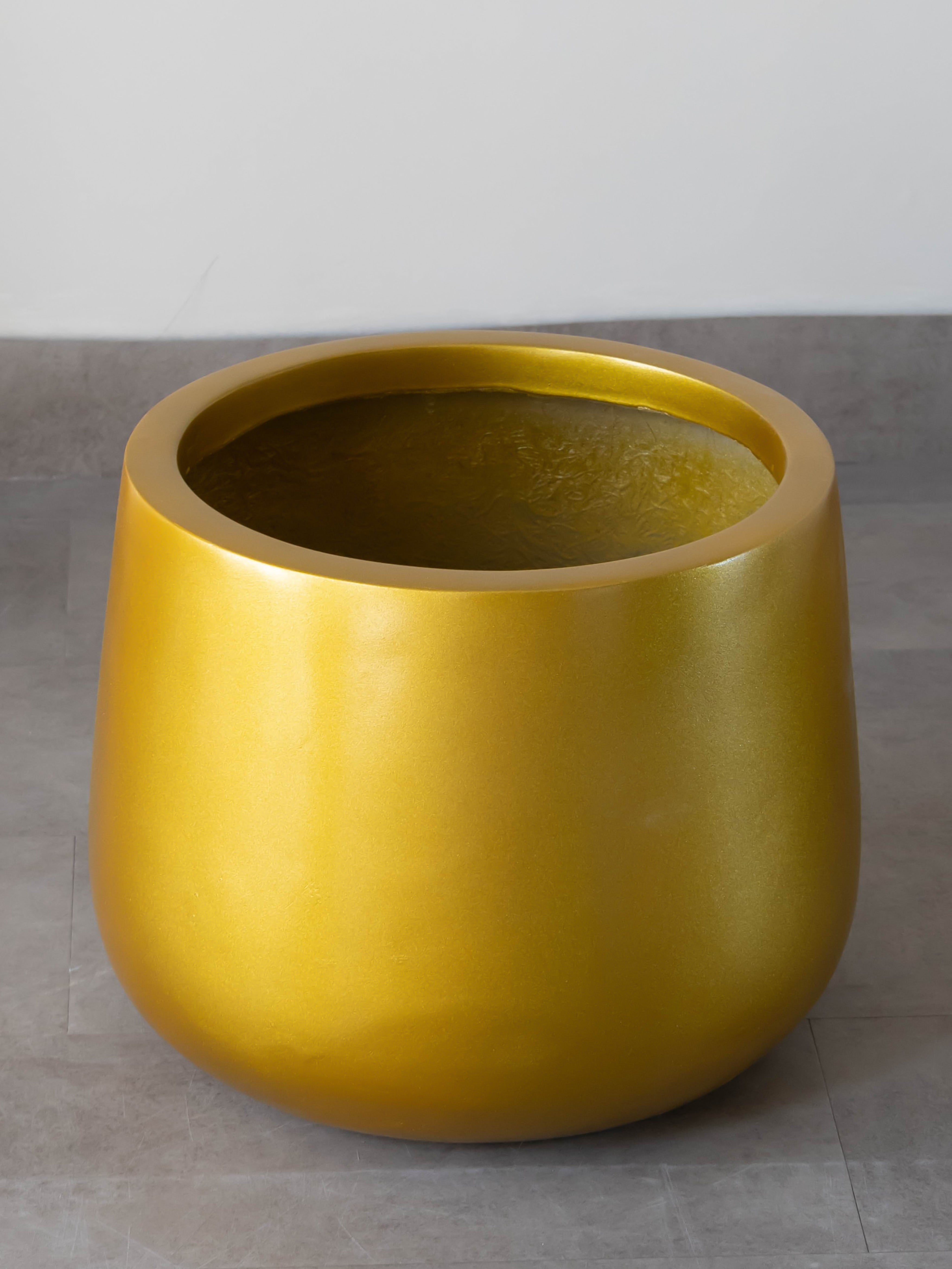 Ardent Copper Gold Planter