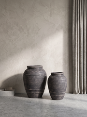 Antiquity Charcoal Bronze Pot