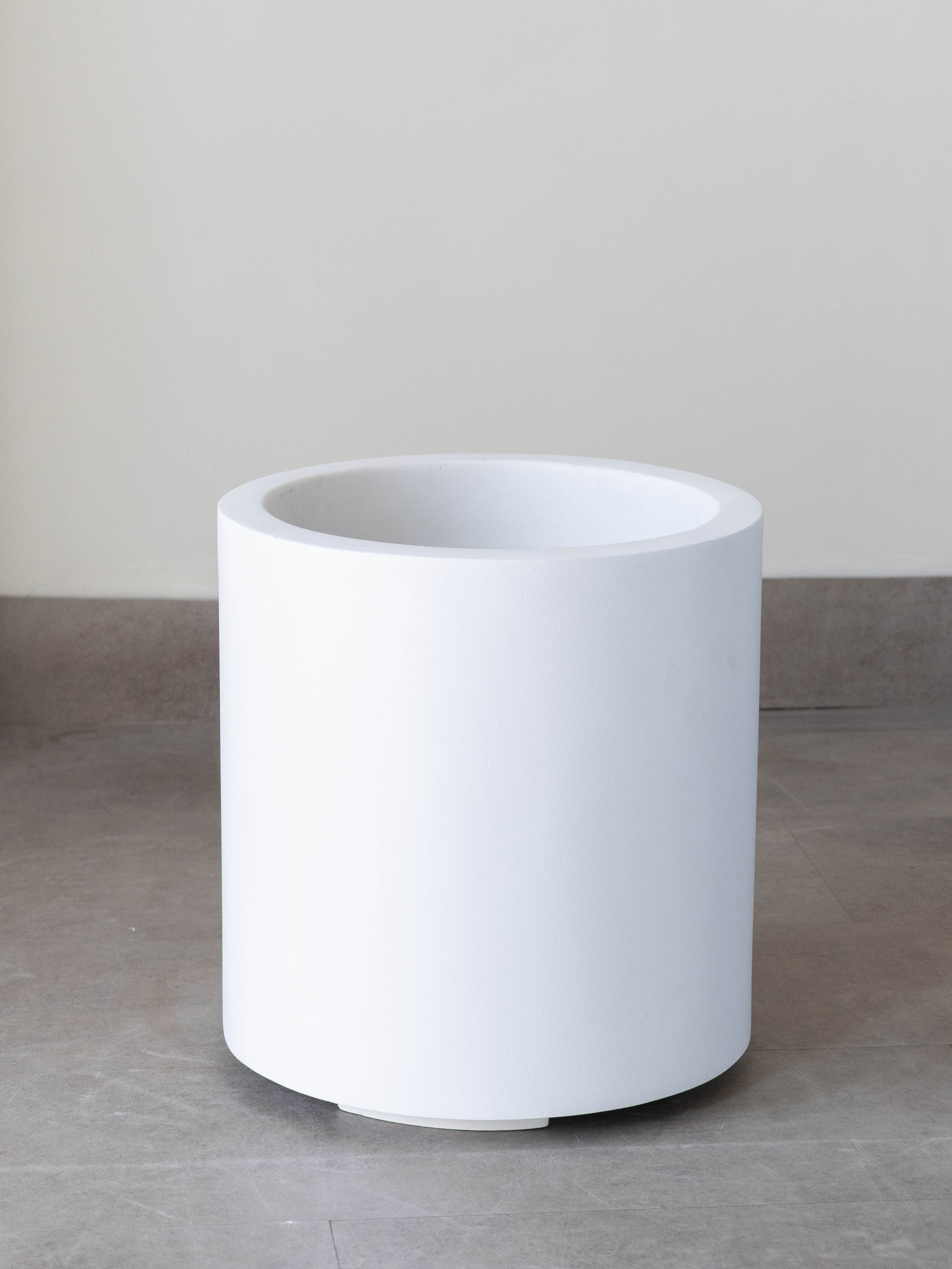 Column Planter - White