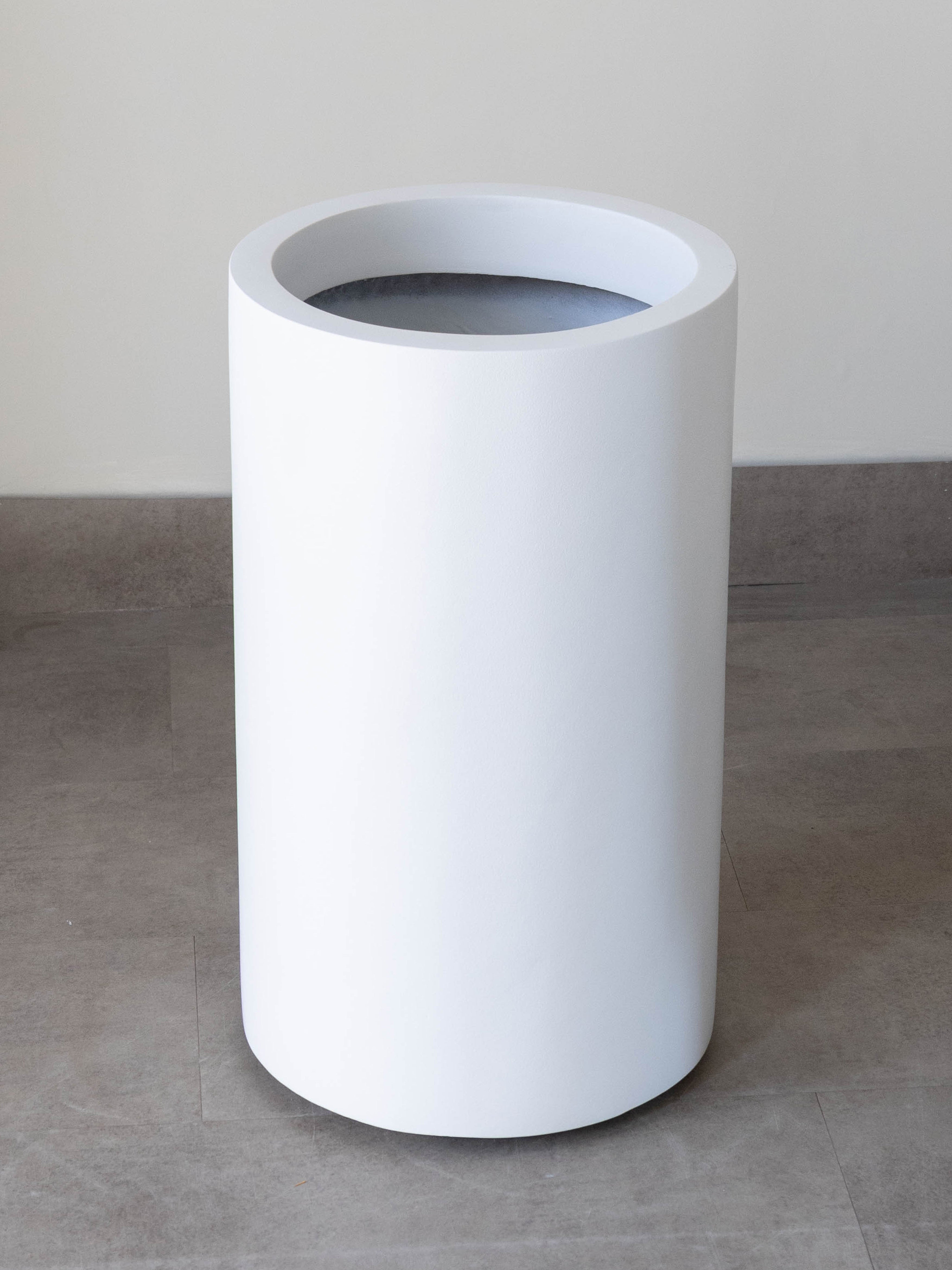 Column Planter - White