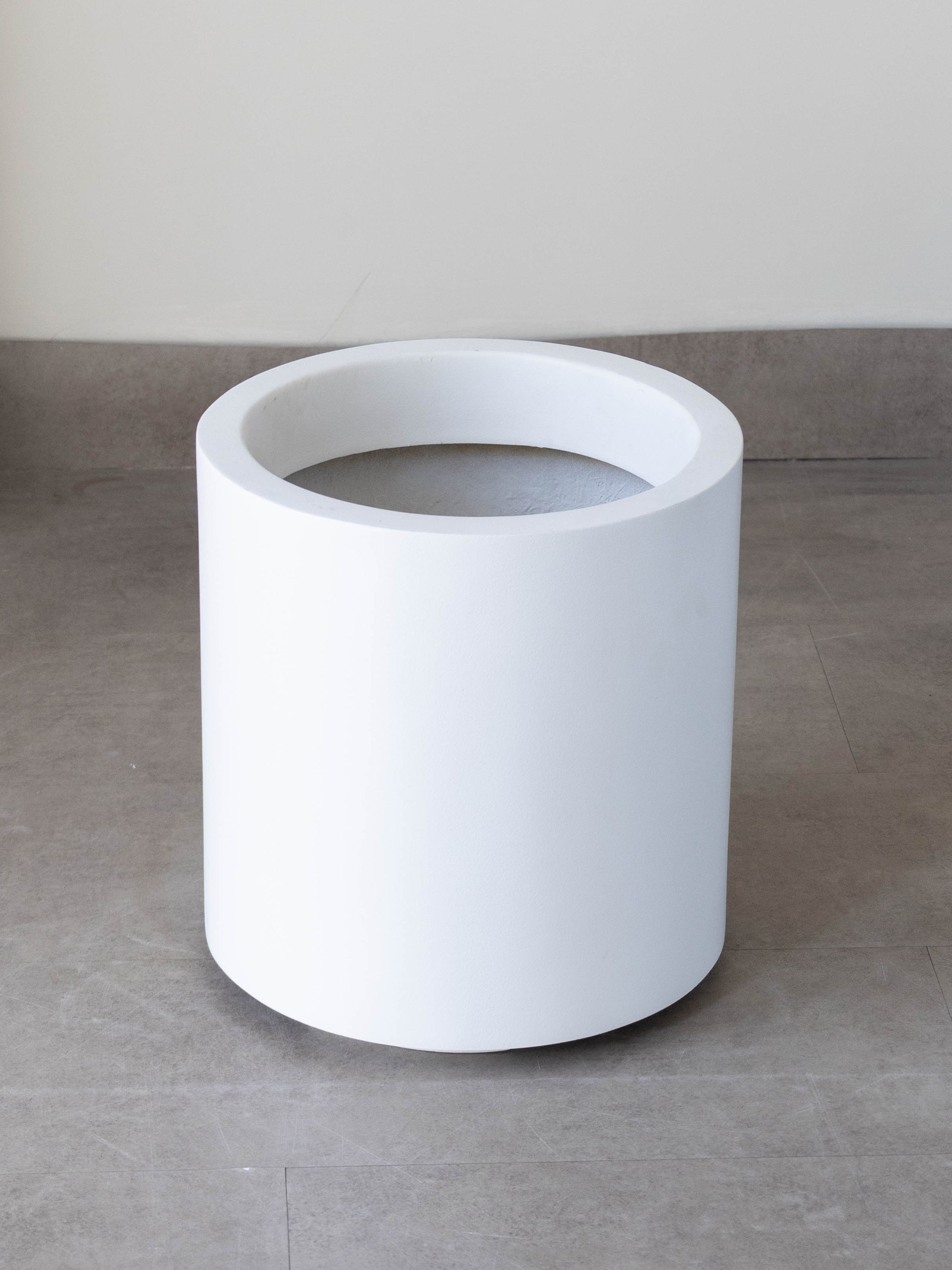 Column Planter - White
