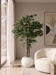 Artificial Green Ficus 4ft