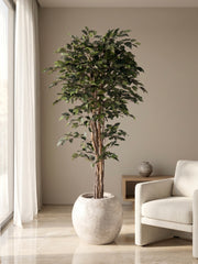 Artificial Green Ficus Tree 6ft