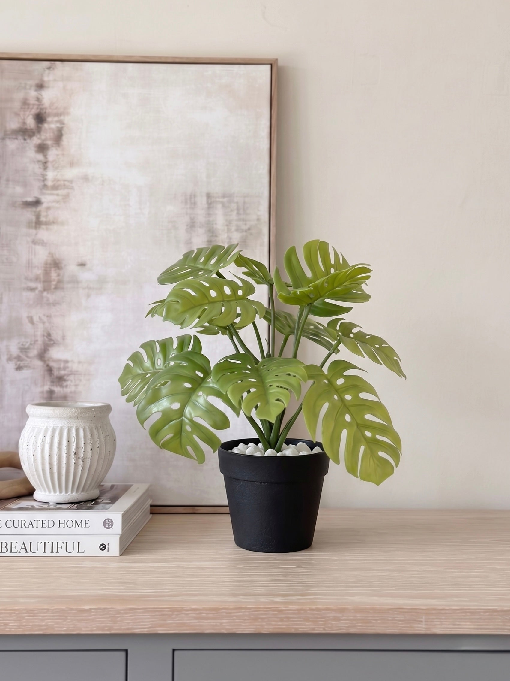 Artificial Swiss Leaf Table Top