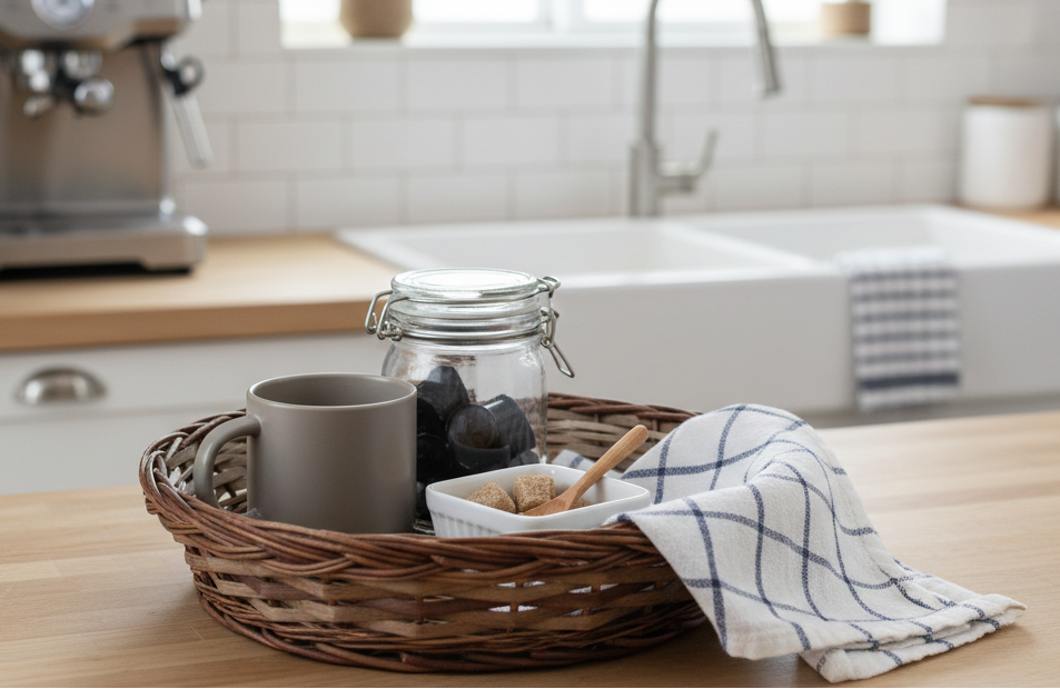 Handwoven Natural Willow Basket