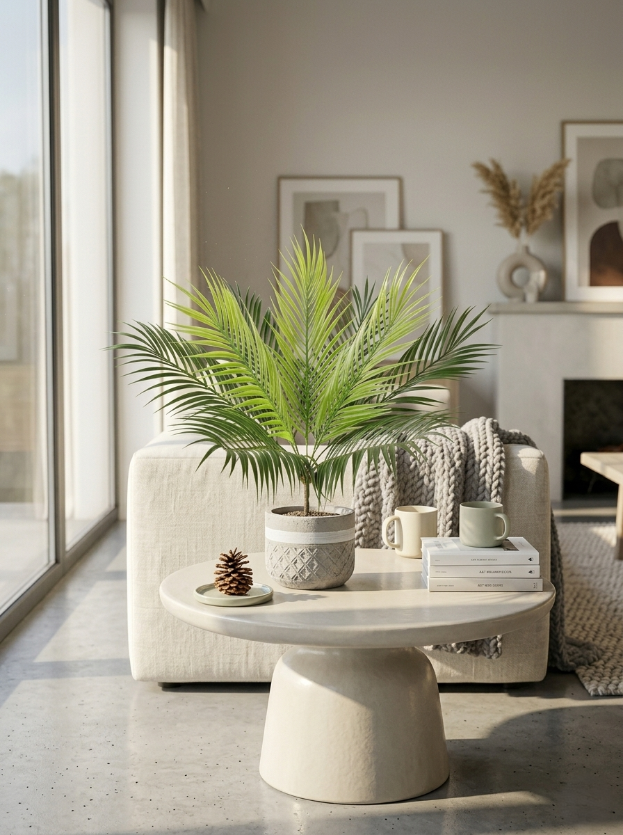 Artificial Areca Palm Plant Without Pot 1.6ft