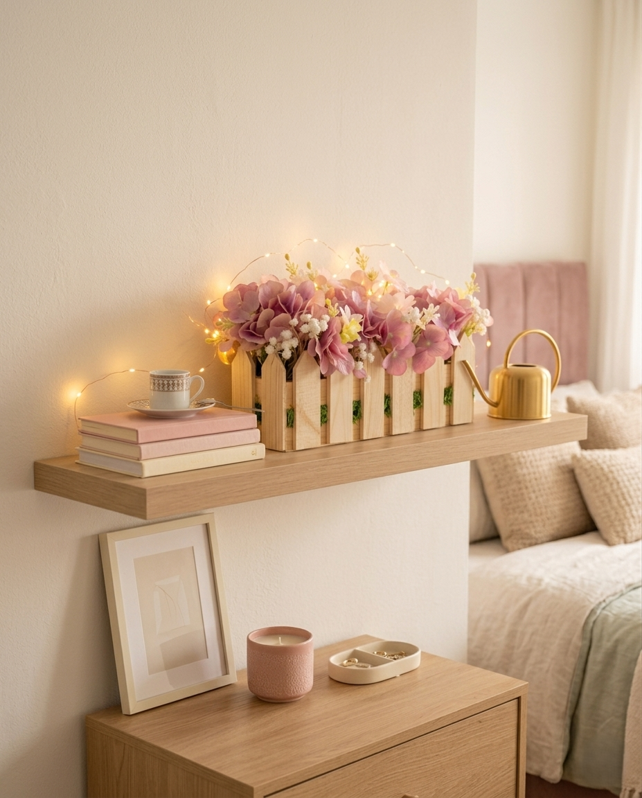Pink Hydrangea Bloom Arrangement