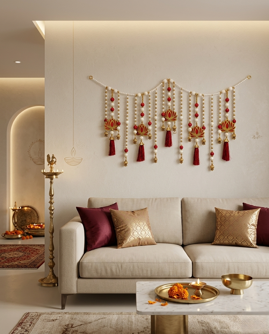 Artificial Pearl Lotus Bandarwal