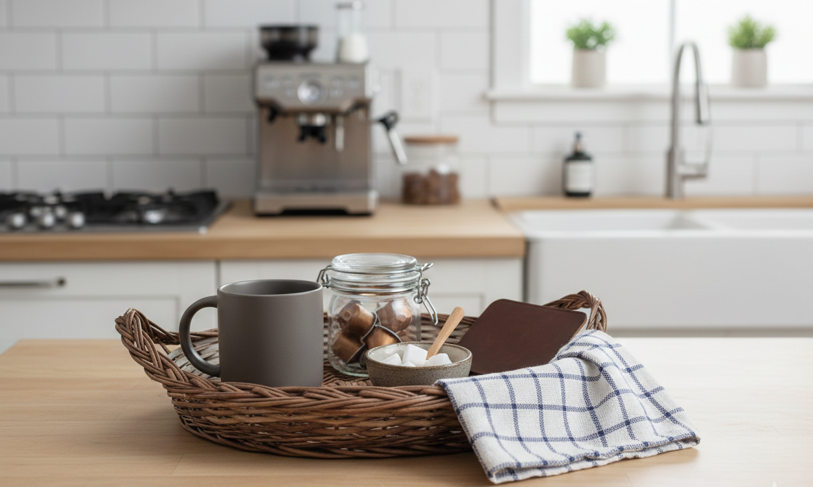 Handcrafted Oval Willow Serving & Storage Basket