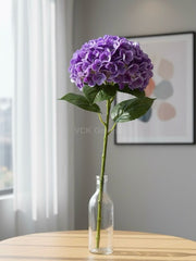 Artificial PU Real Touch Hydrangea Flower Stems 50cm/21inch