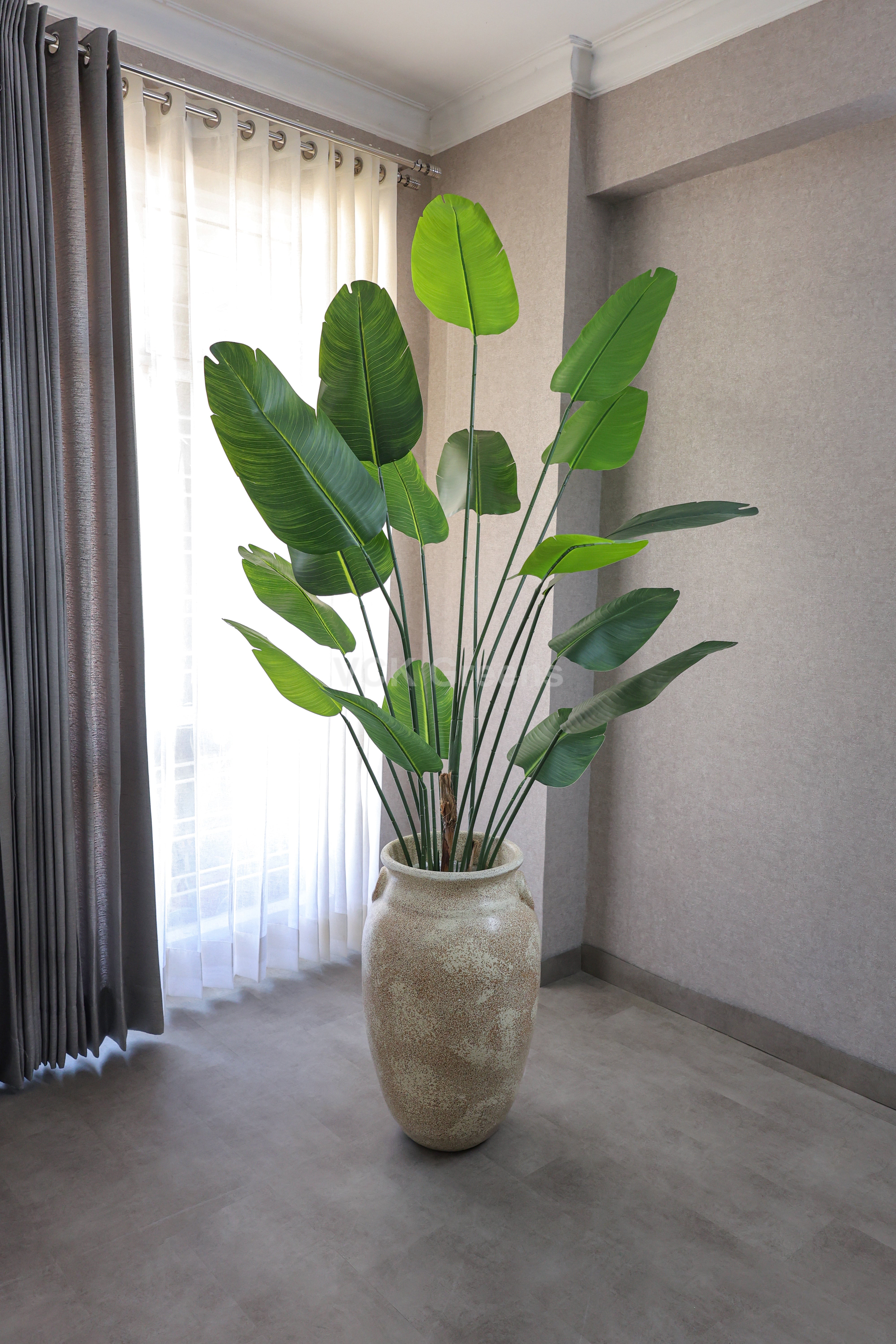Artificial Travellers Banana Leaf Plant 7.3ft