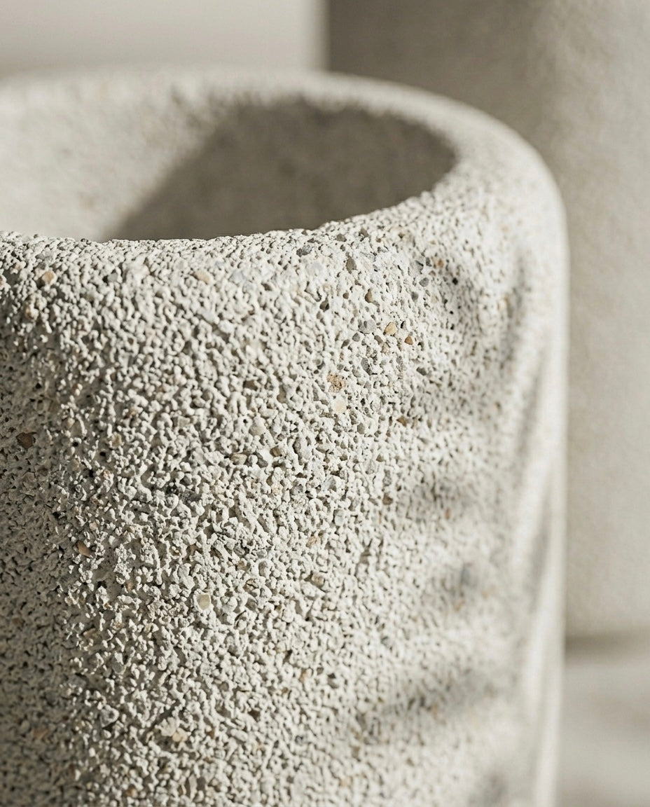 Petra Textured Column Planters