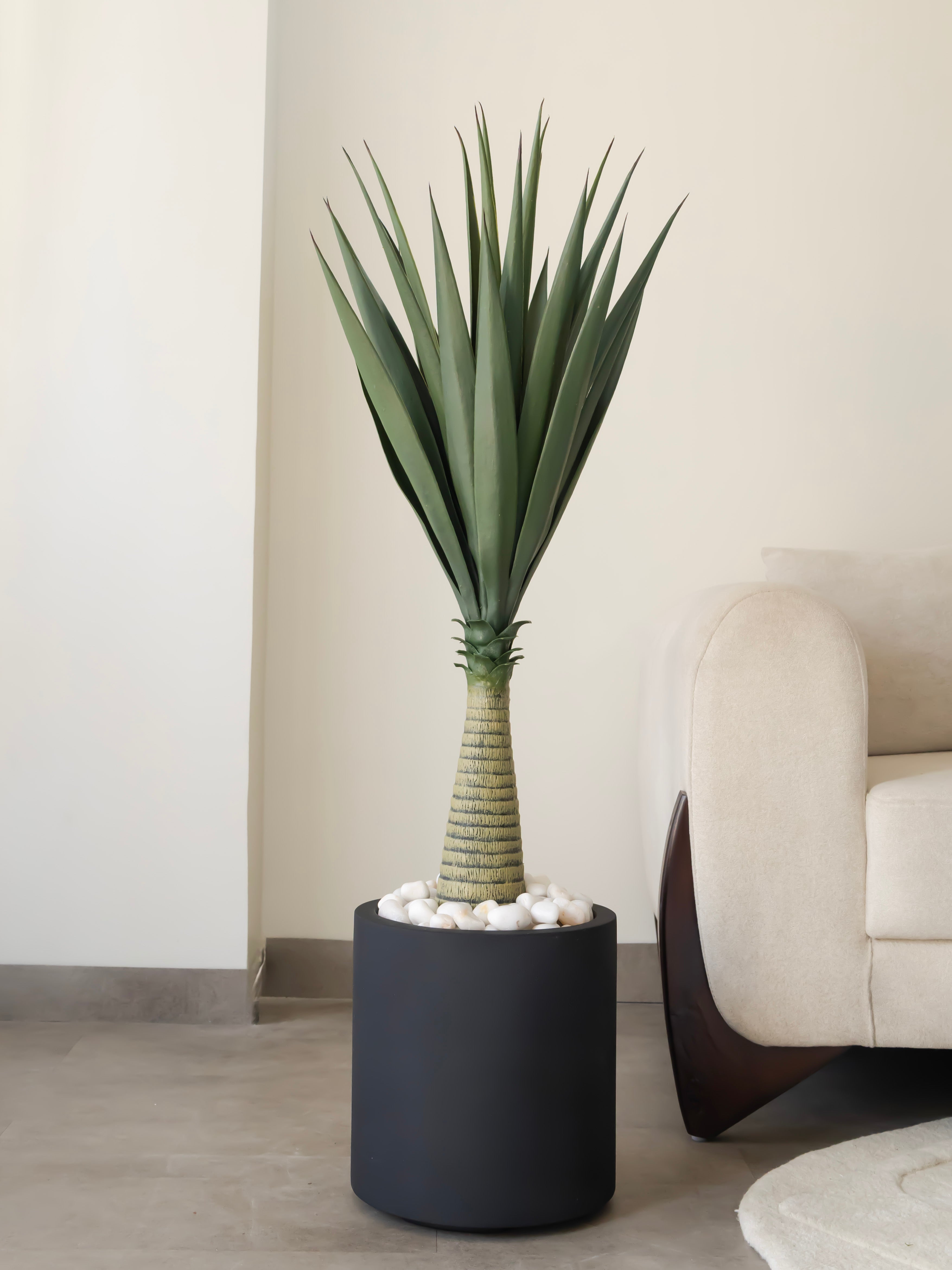 Artificial Bottle Sisal Palm 3.3ft