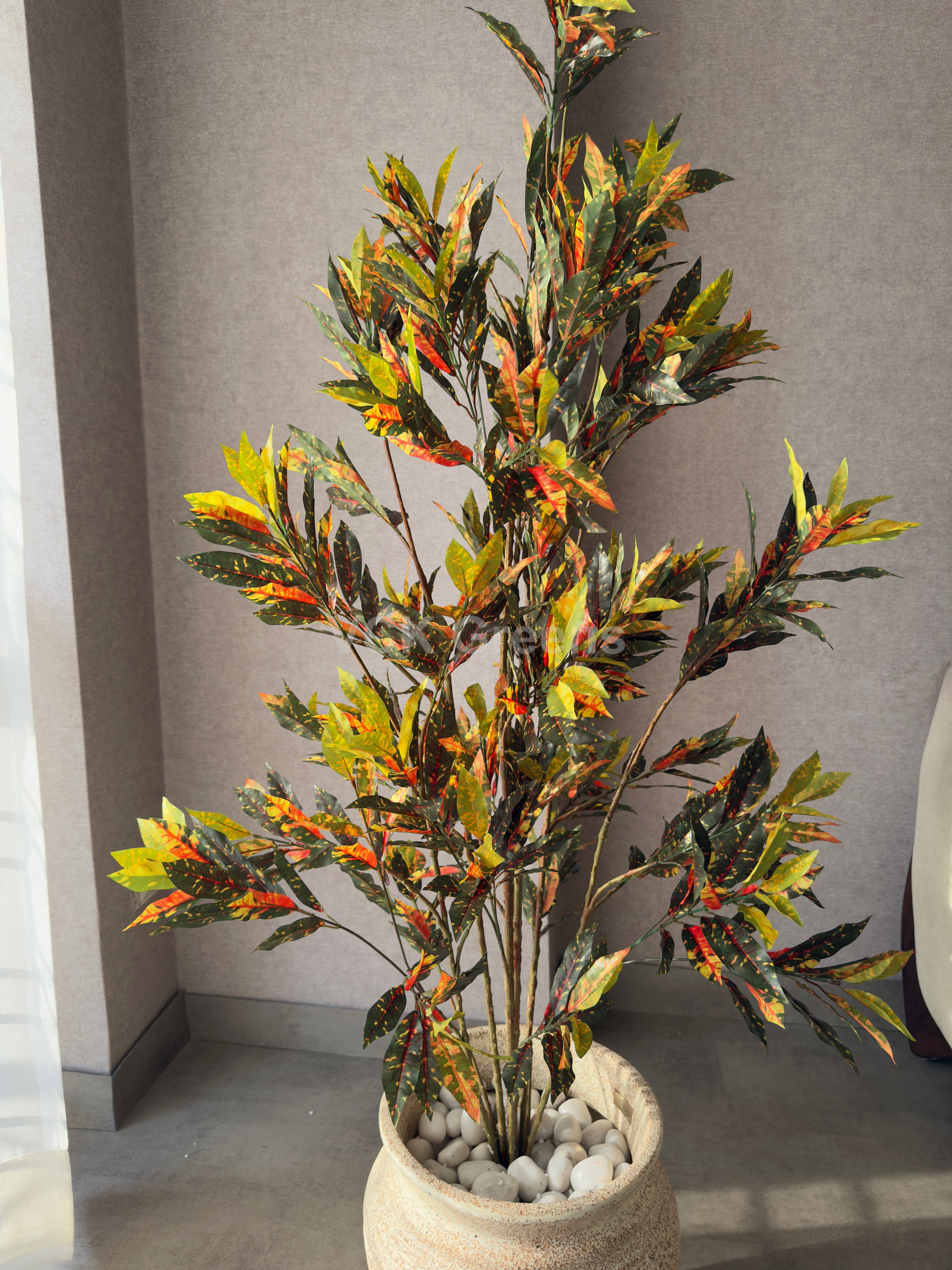 Artificial Croton Plant 5ft