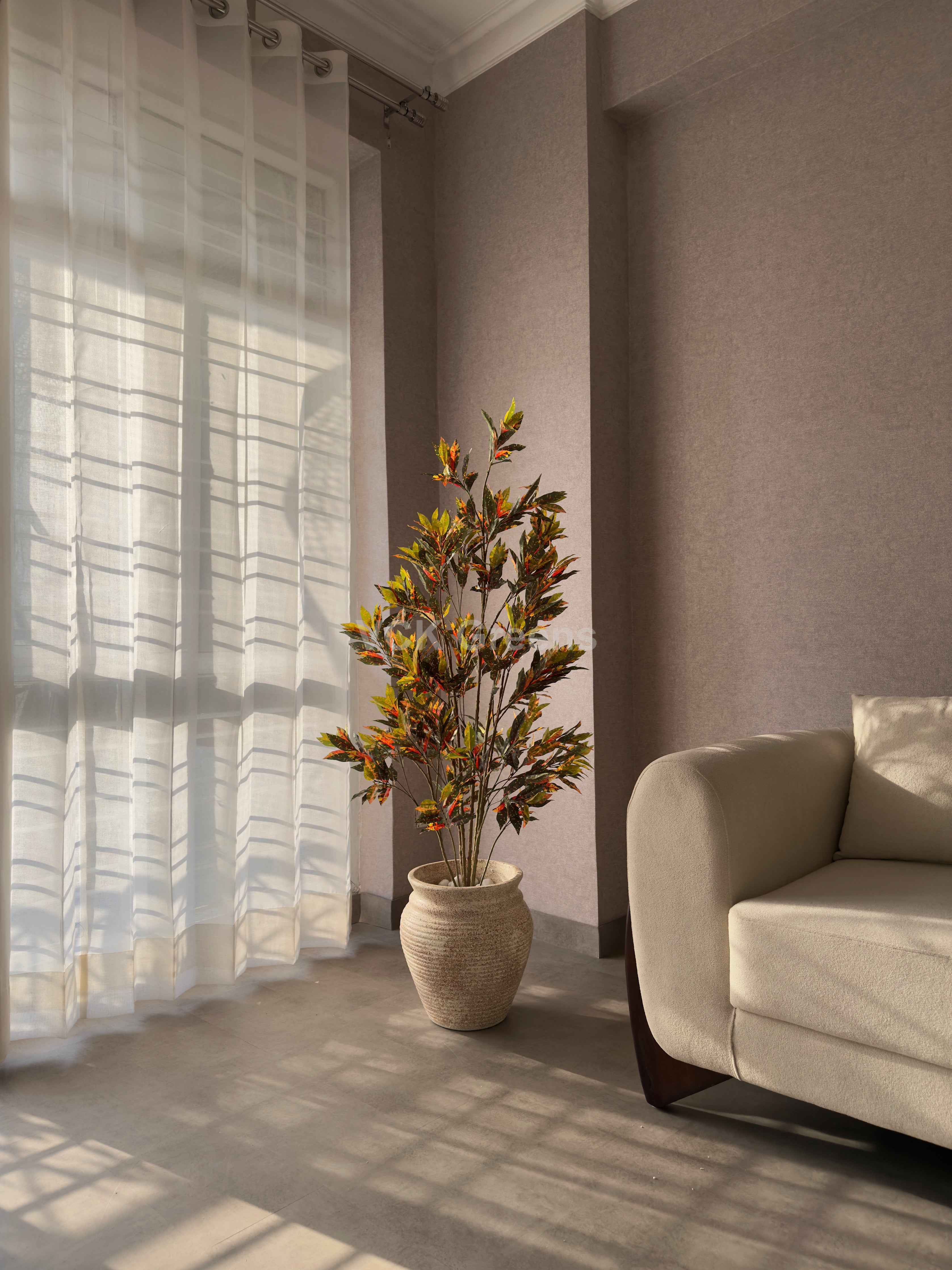 Artificial Croton Plant 5ft