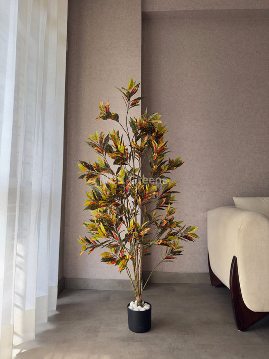 Artificial Croton Plant 5ft