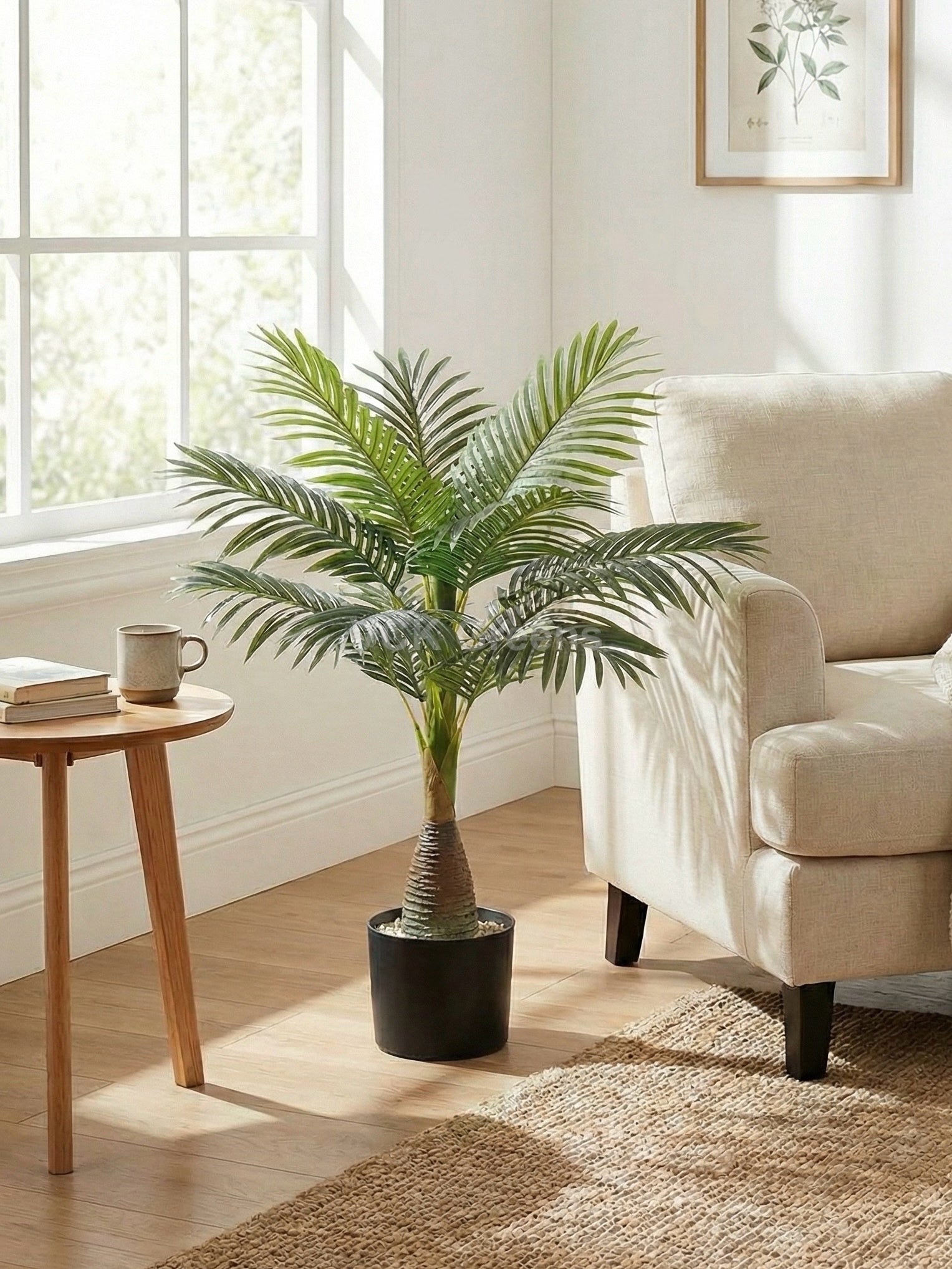 Artificial Bottle Areca Palm 3ft