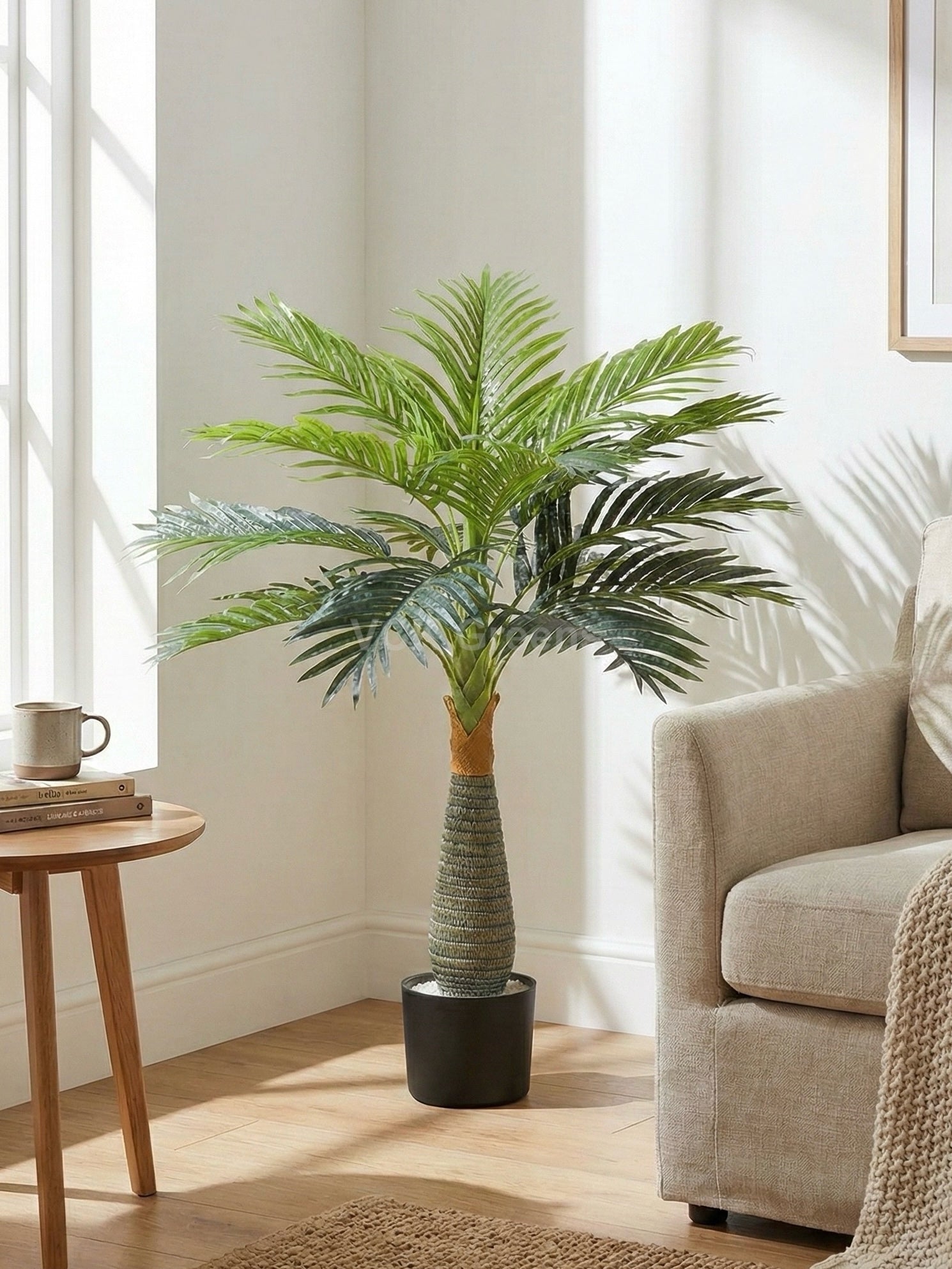 Artificial Bottle Areca Palm 4ft