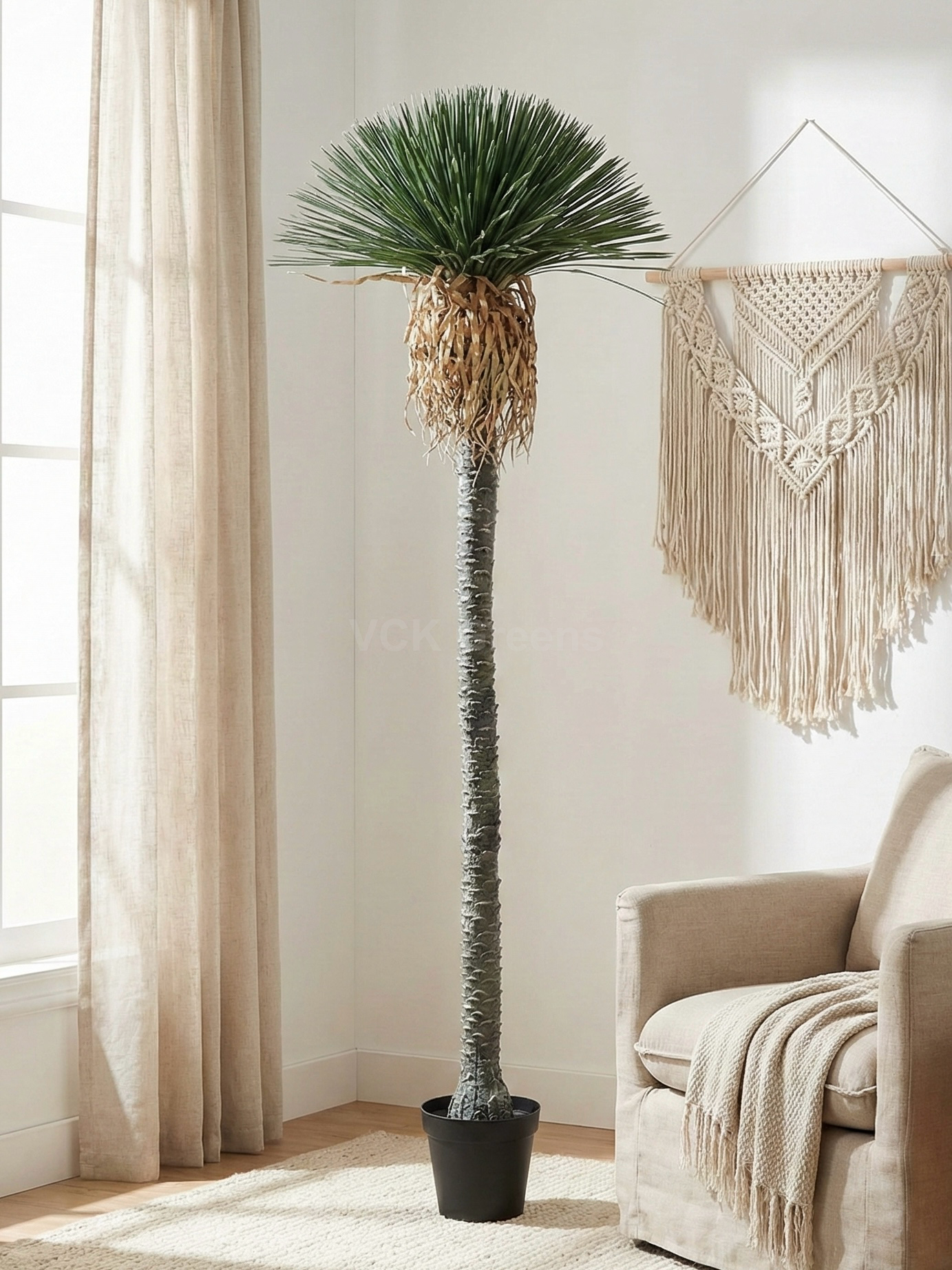 Artificial Ponytail Palm 8.6ft