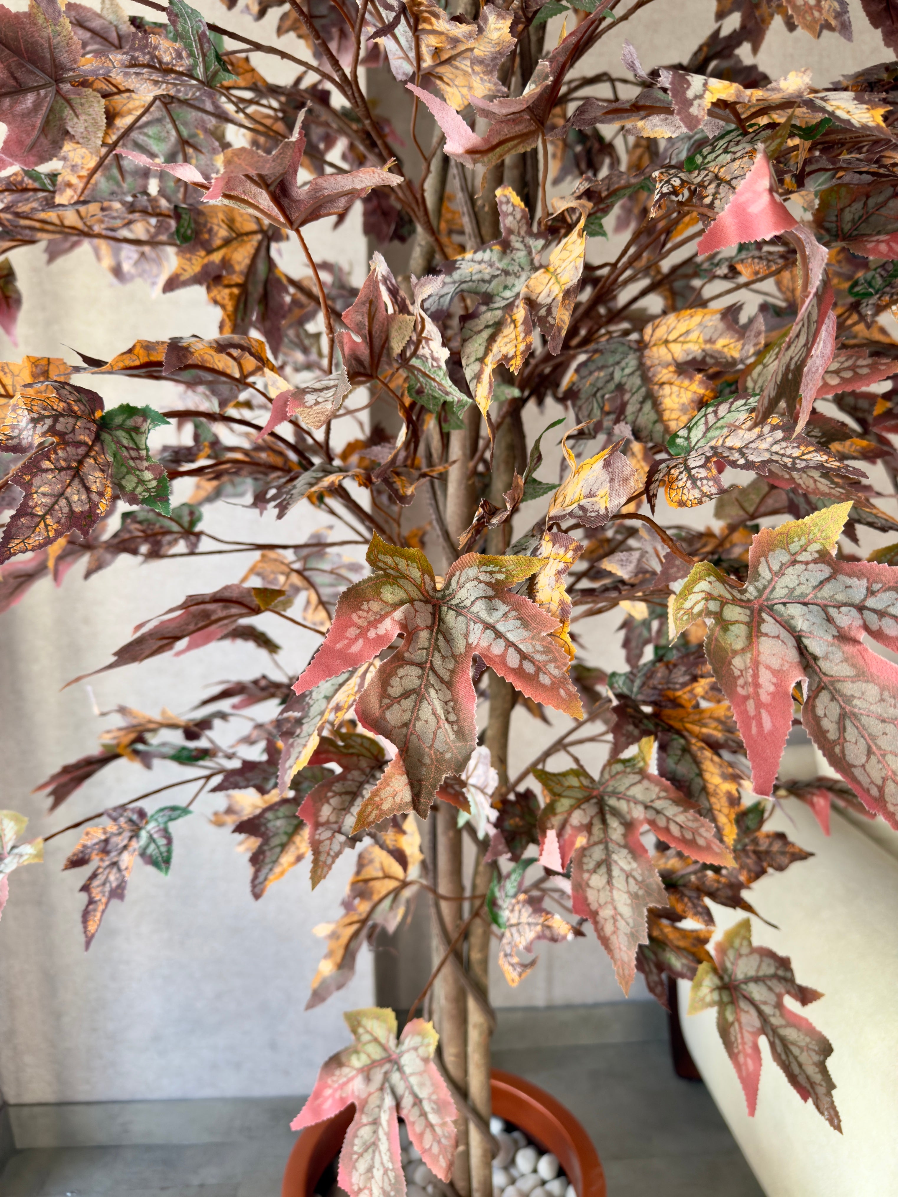 Artificial Coffee Canadian Maple Tree 6.5ft