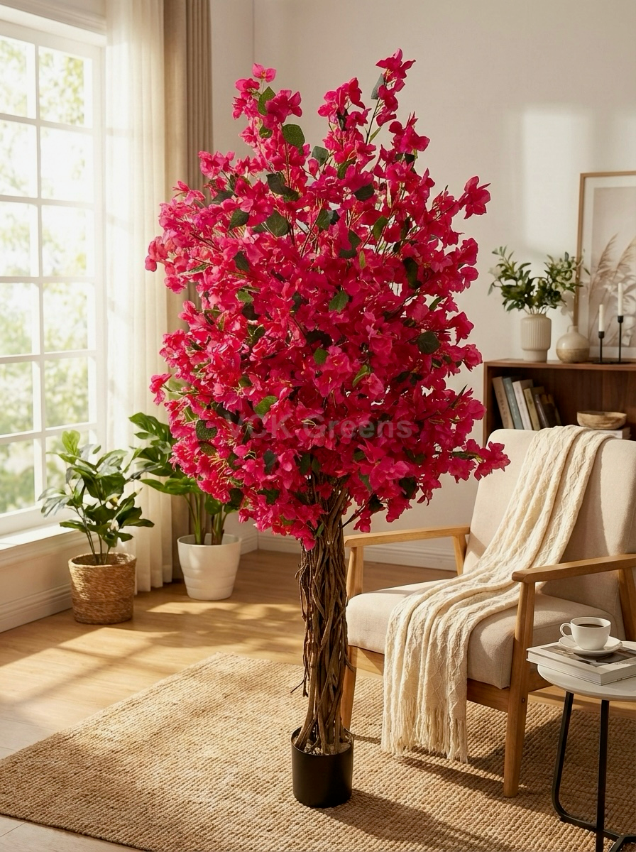 Artificial Bougainvillea Tree 6.5ft