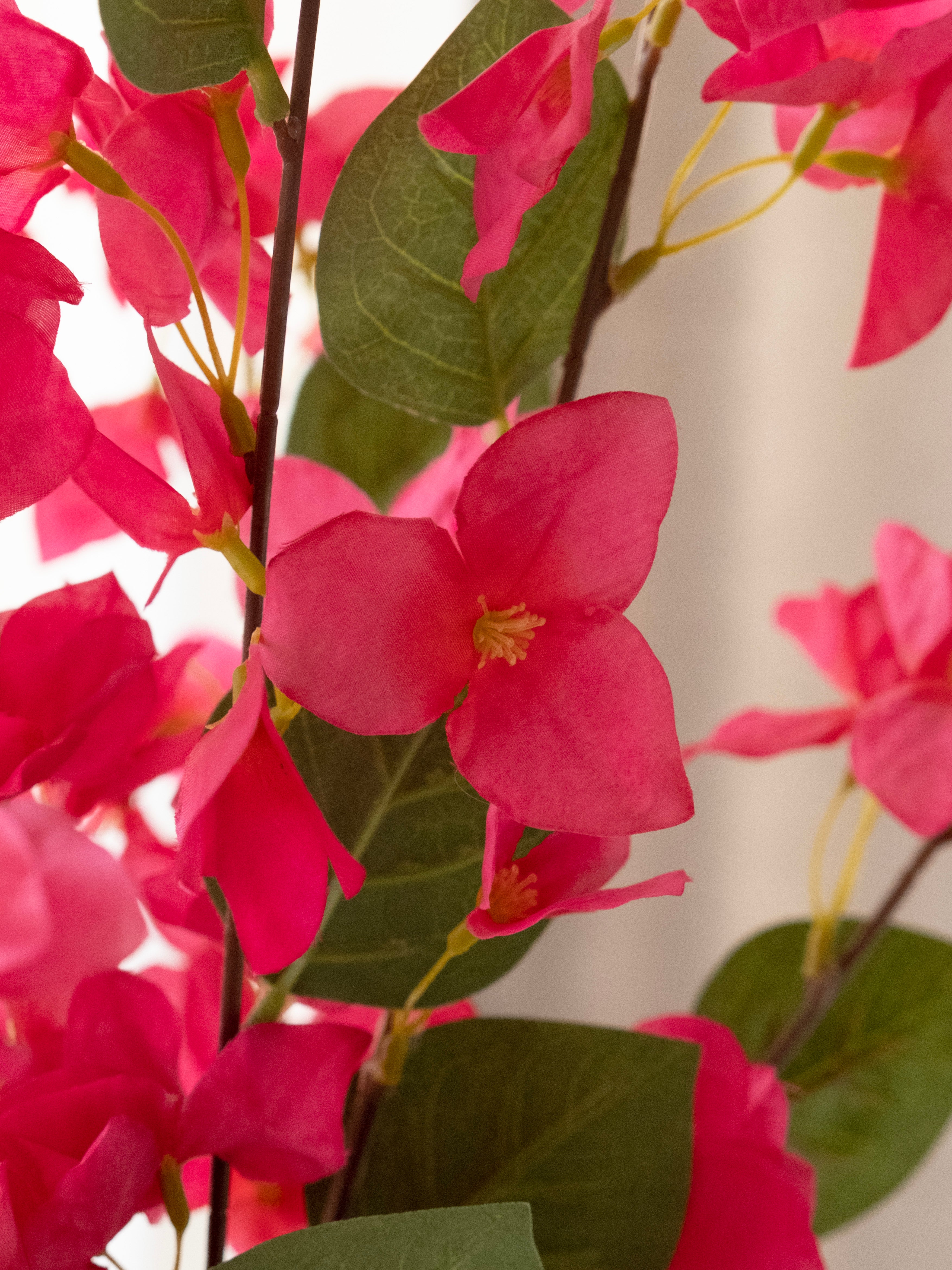 Artificial Bougainvillea Flower Sticks (Set of 3)