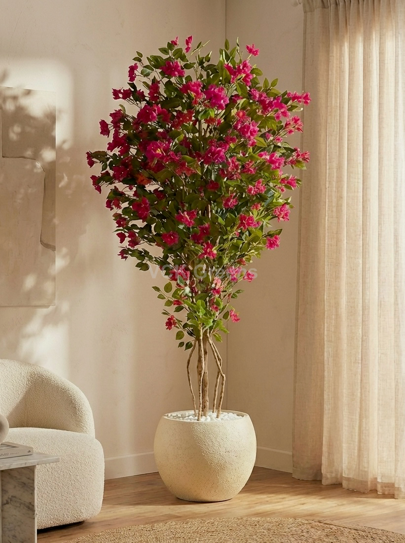 Artificial Lush Pink Bougainvillea Tree 6ft