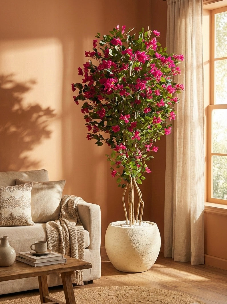 Artificial Lush Pink Bougainvillea Tree 6ft