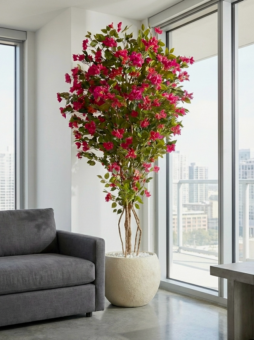 Artificial Bougainvillea Tree 7ft