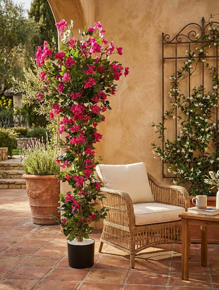 Artificial Veil Bougainvillea Plant 6ft