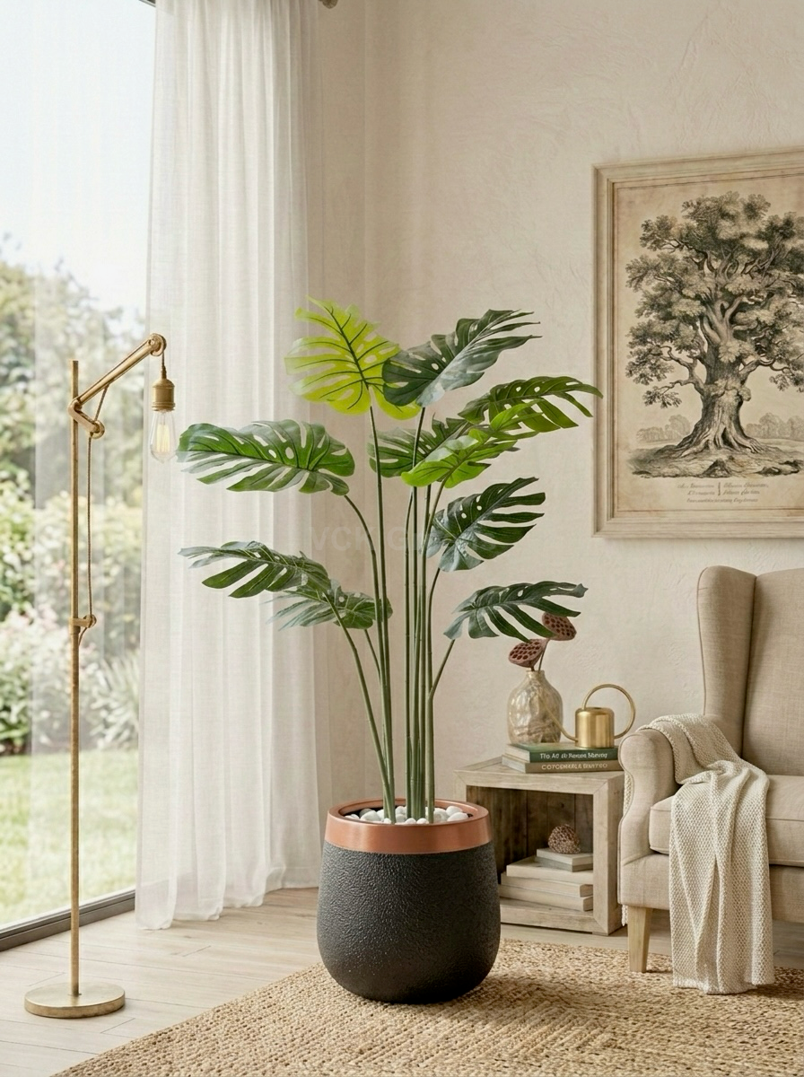 Artificial Monstera Plant 4.4ft