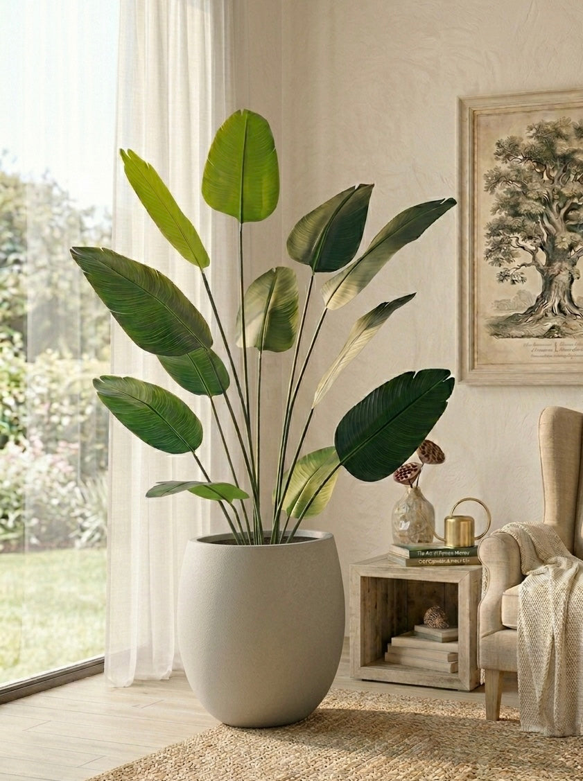 Artificial Travellers Banana Leaf Plant 6ft